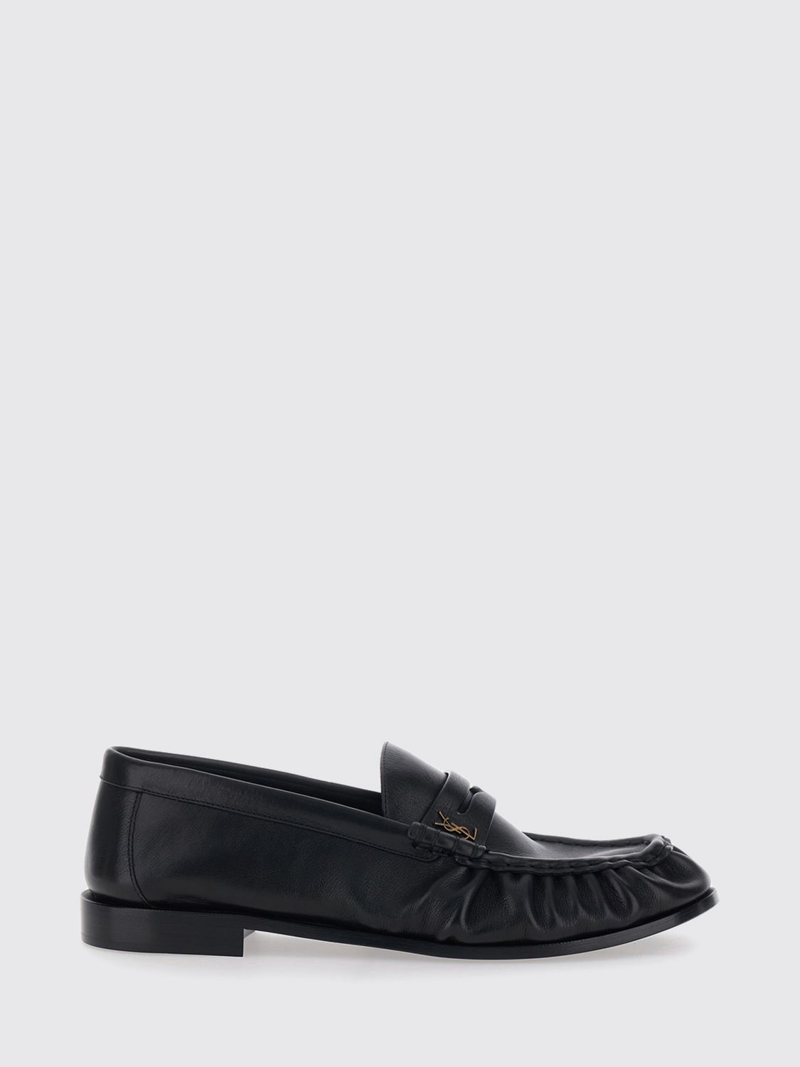 Saint Laurent Loafers Men Black SAINT LAURENT