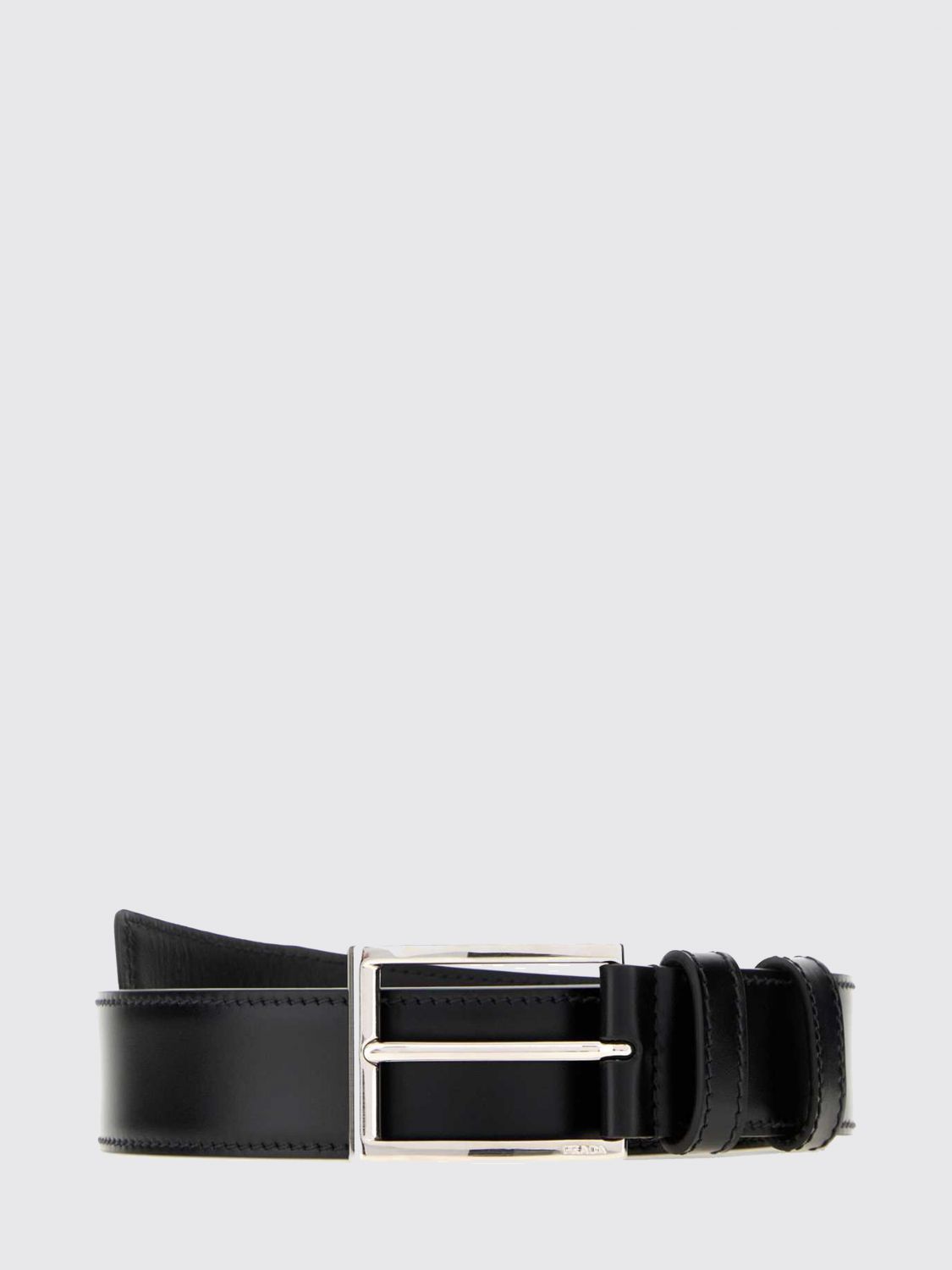Prada Belt Men Black PRADA