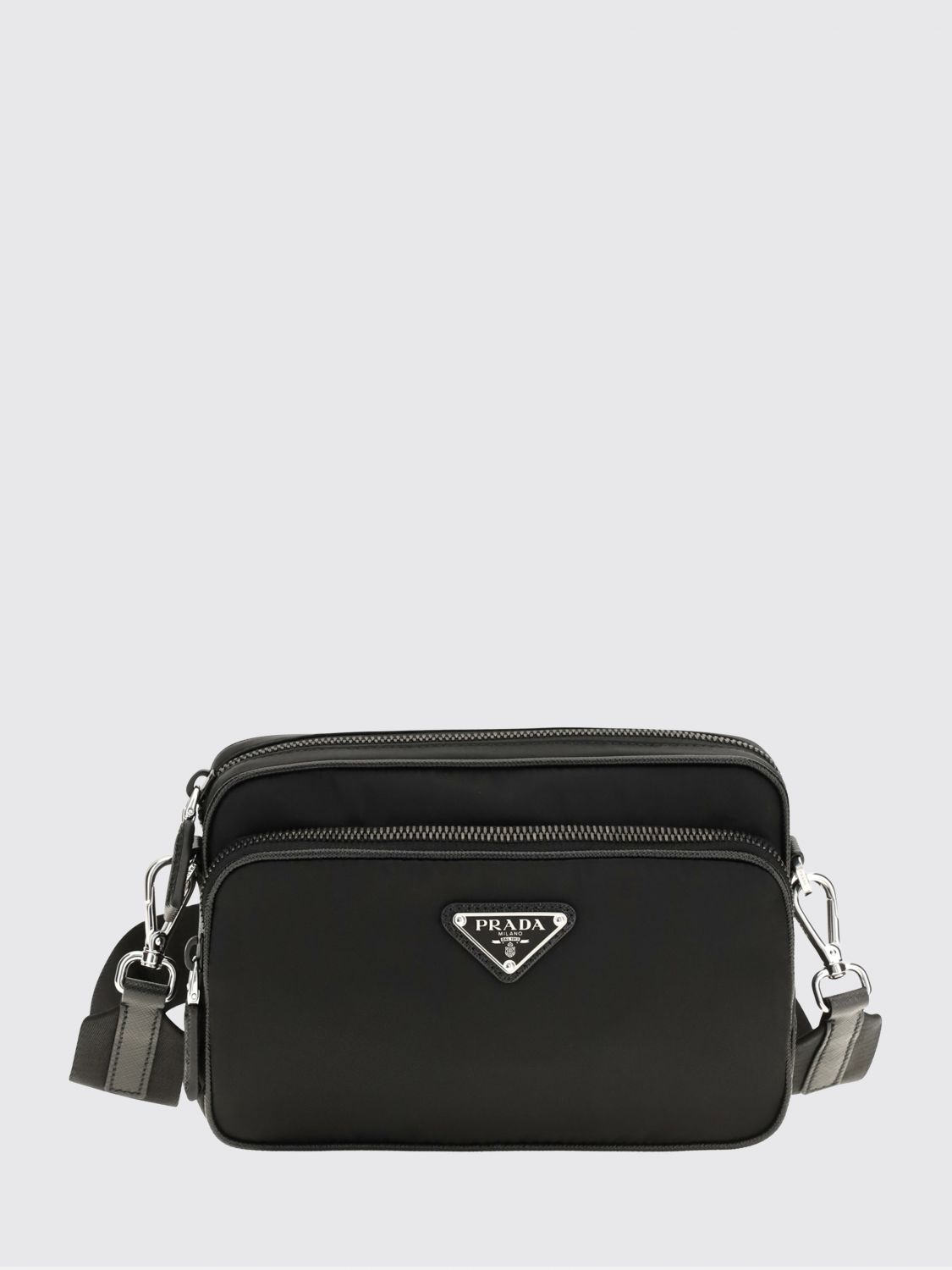 Prada Shoulder Bag Men Black PRADA
