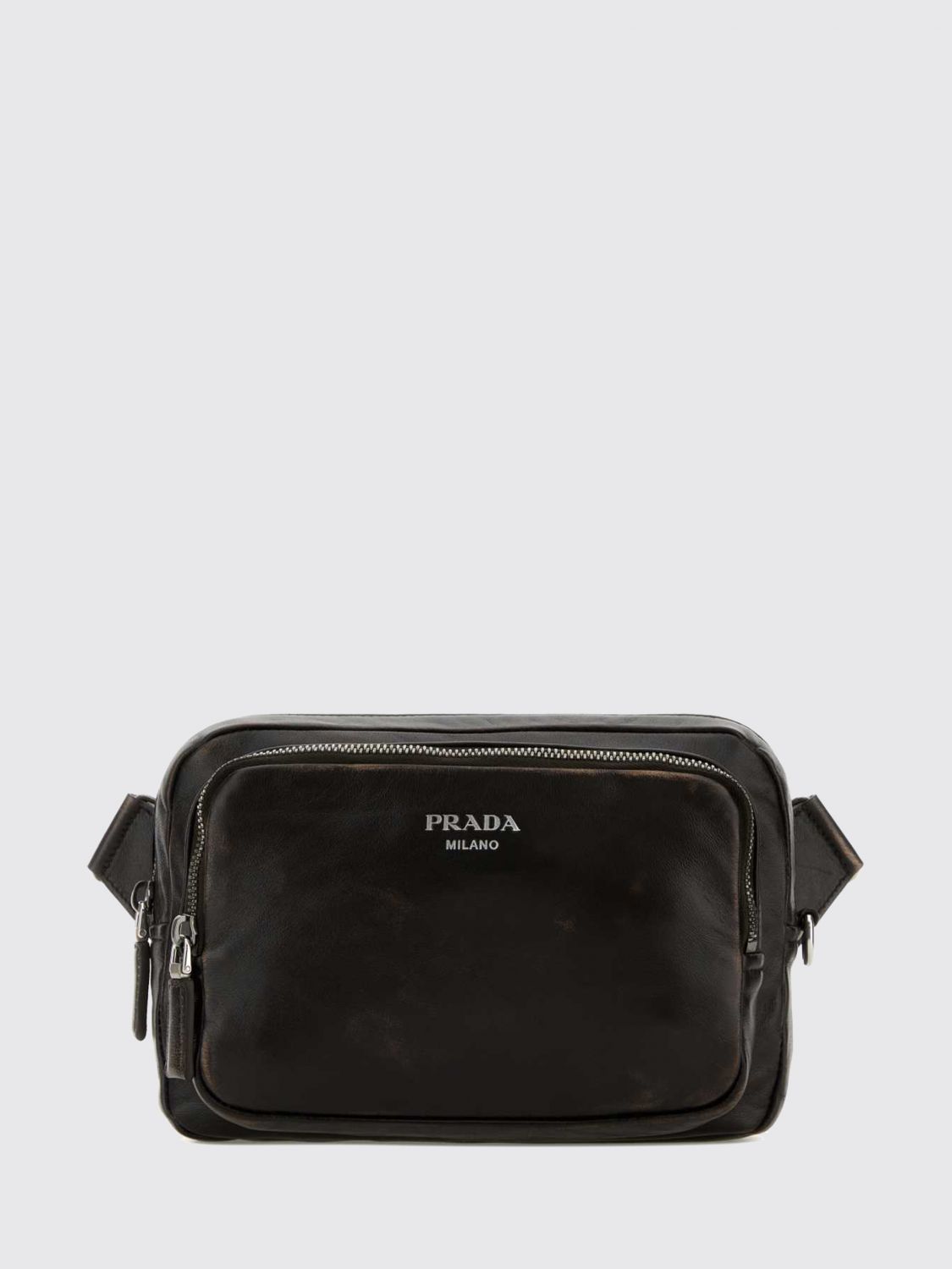 Prada Shoulder Bag Men Dark PRADA