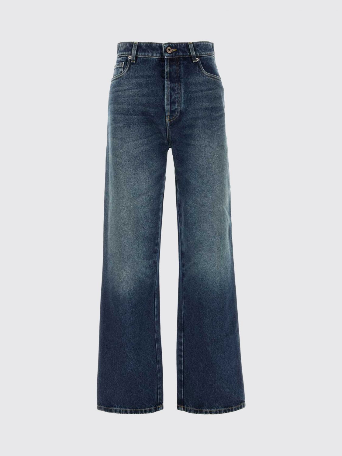 Miu Miu Jeans Woman Blue MIU MIU