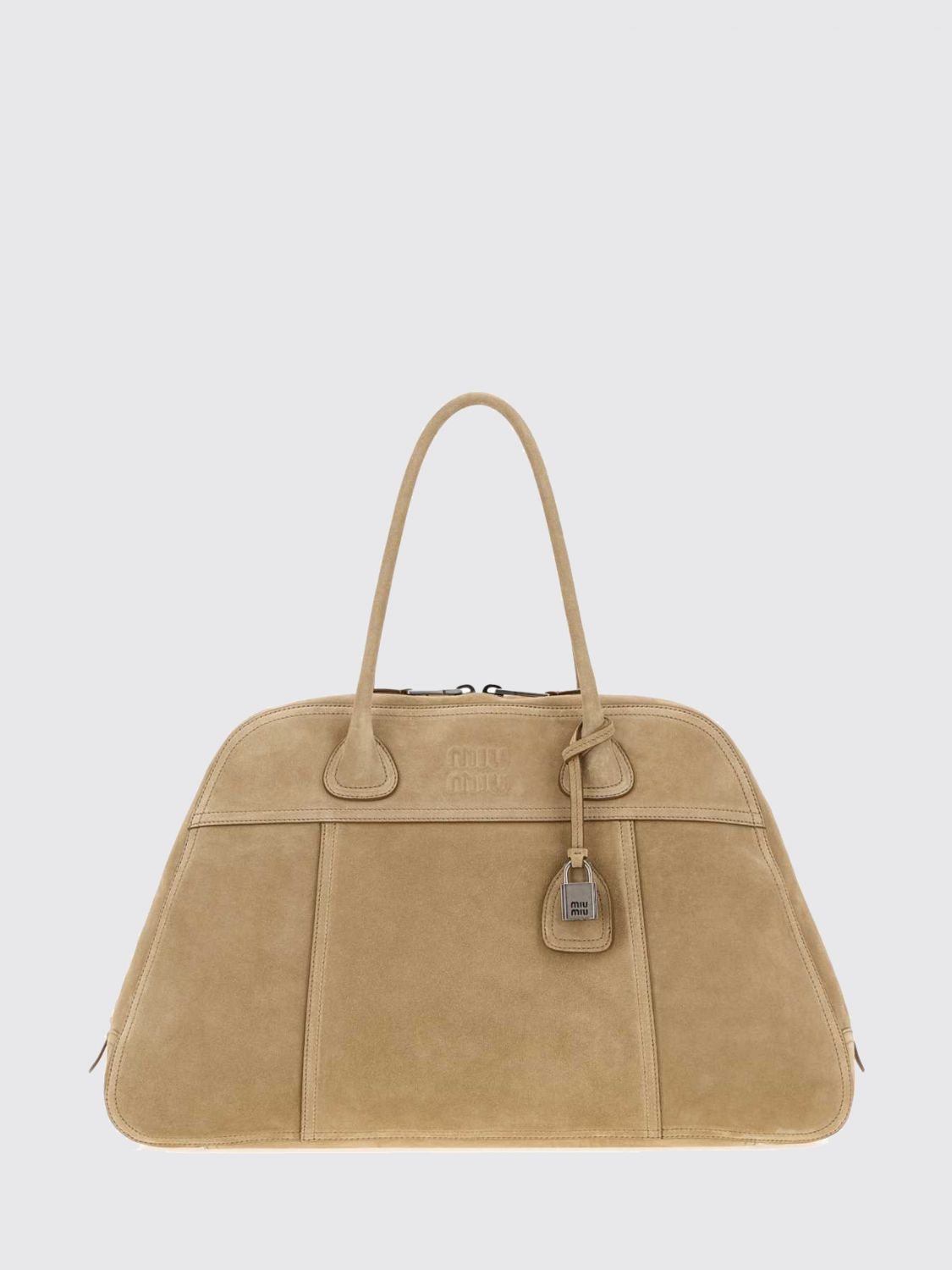 Miu Miu Handbag Woman Ecru MIU MIU