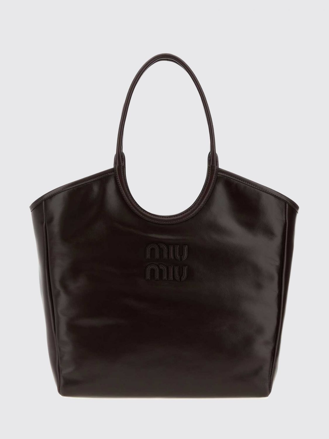 Miu Miu Shoulder Bag Woman Dark MIU MIU