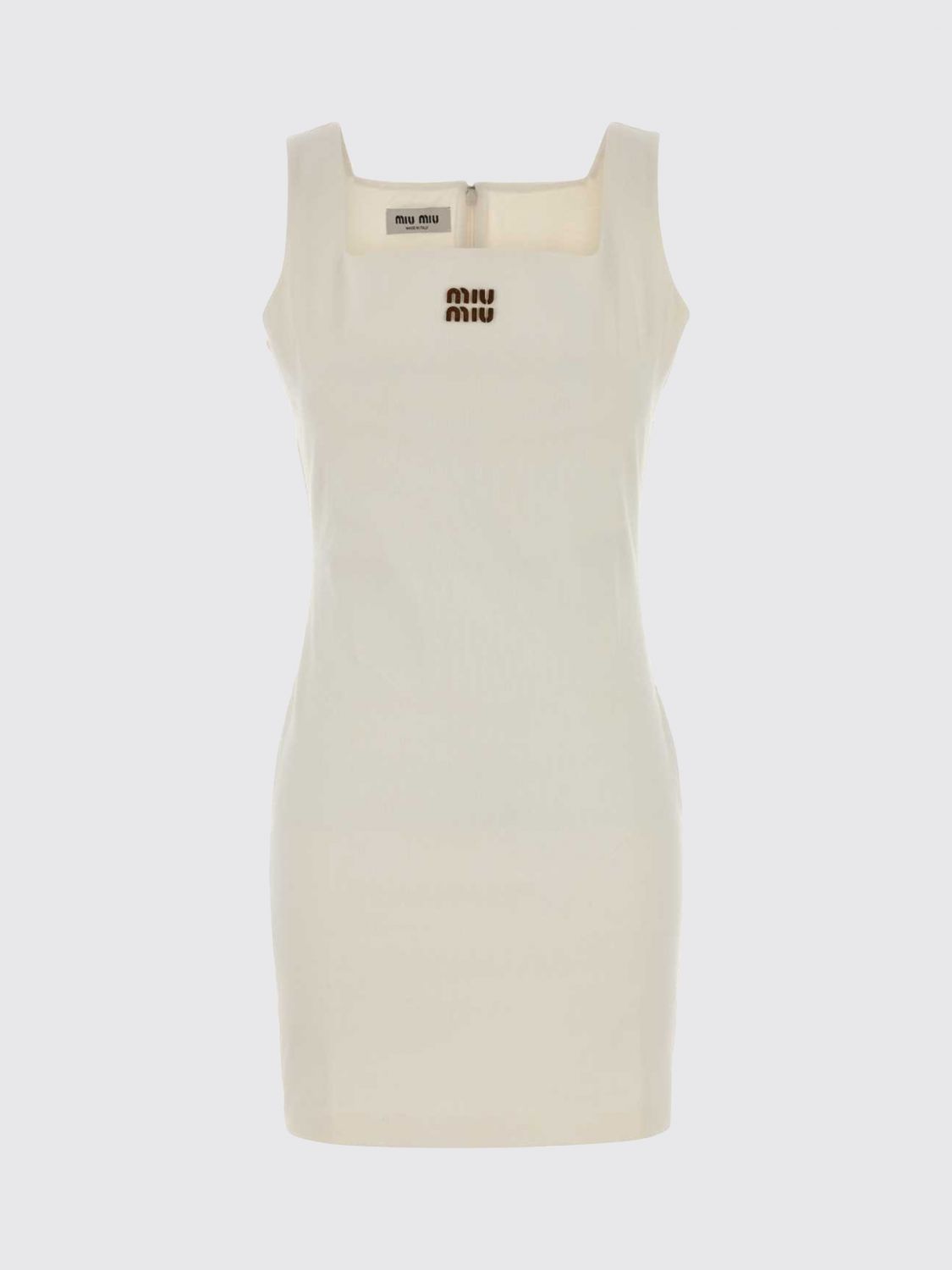 Miu Miu Dress Woman White MIU MIU