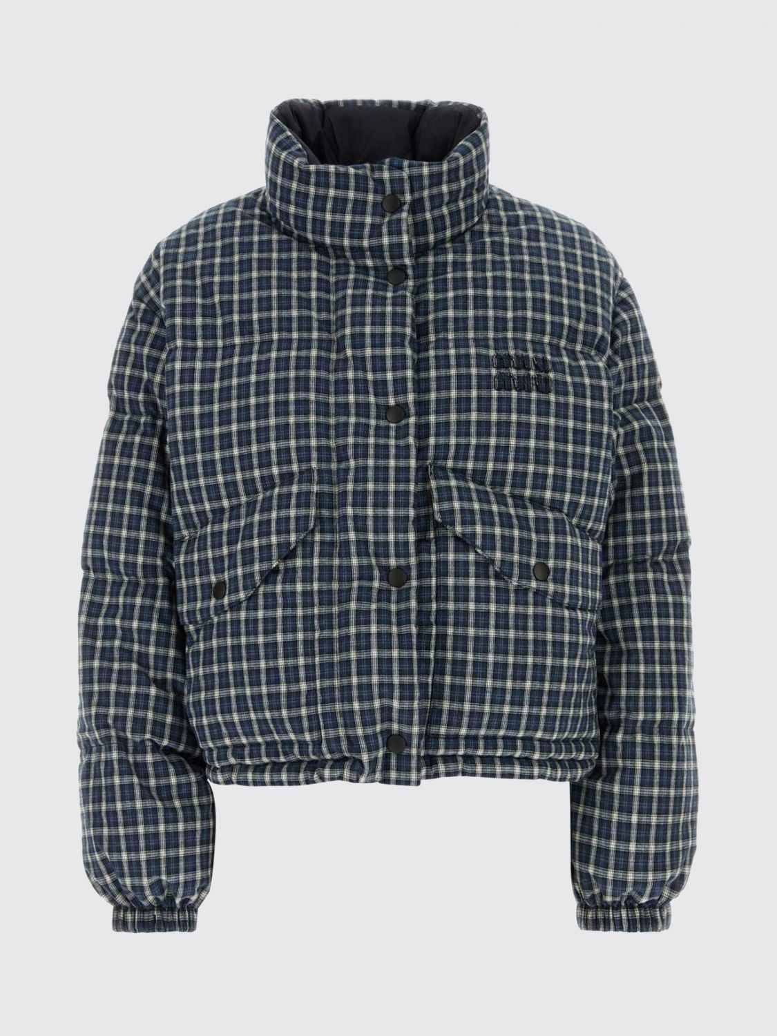 Miu Miu Jacket Woman Blue MIU MIU