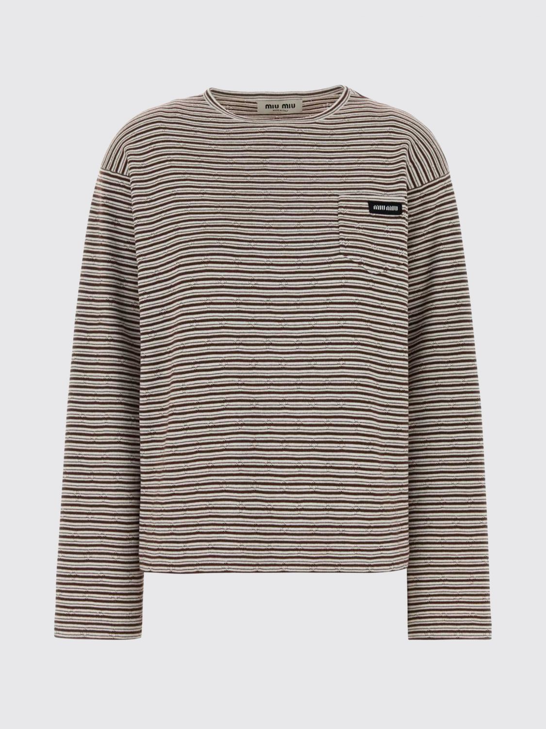 Miu Miu T-Shirt Woman White MIU MIU