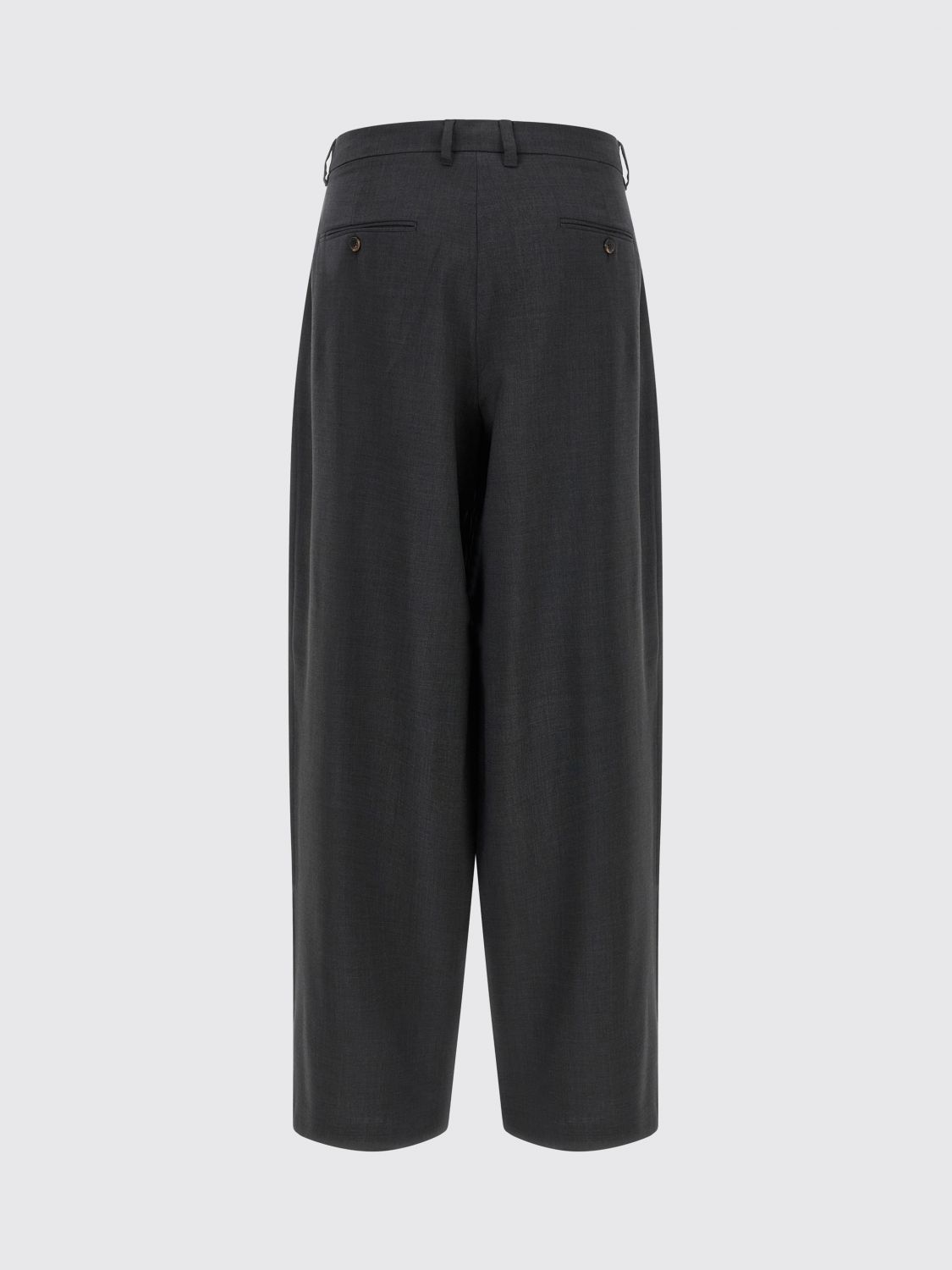 High-Waisted Wool Wide-Leg Tailored Trousers Max Mara MAX MARA