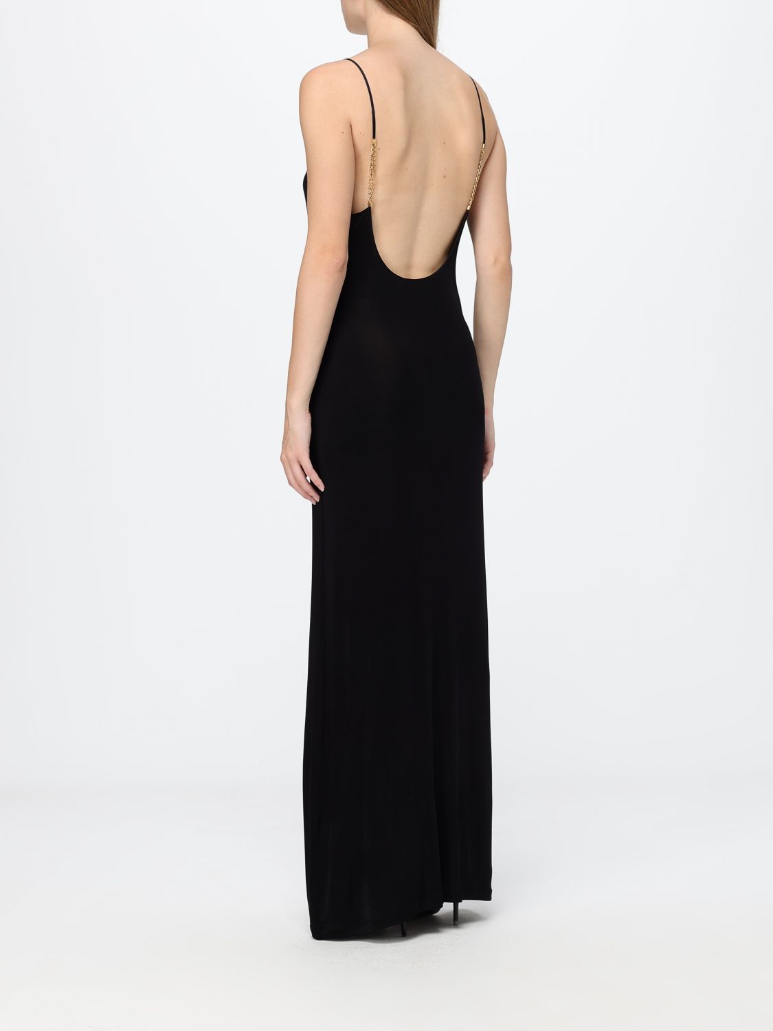 Saint Laurent Dress Woman Black SAINT LAURENT