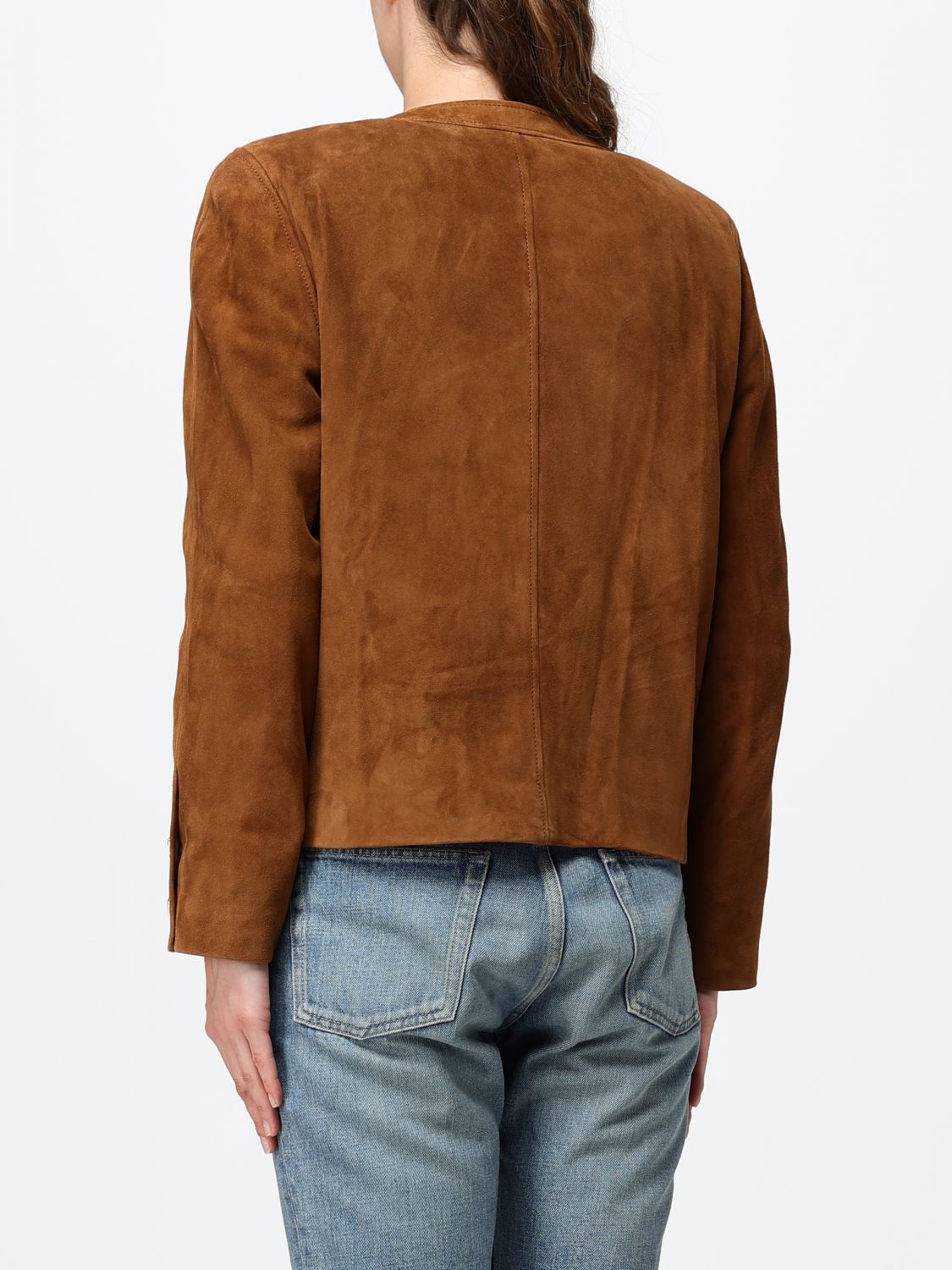 Saint Laurent Jacket Woman Amber SAINT LAURENT