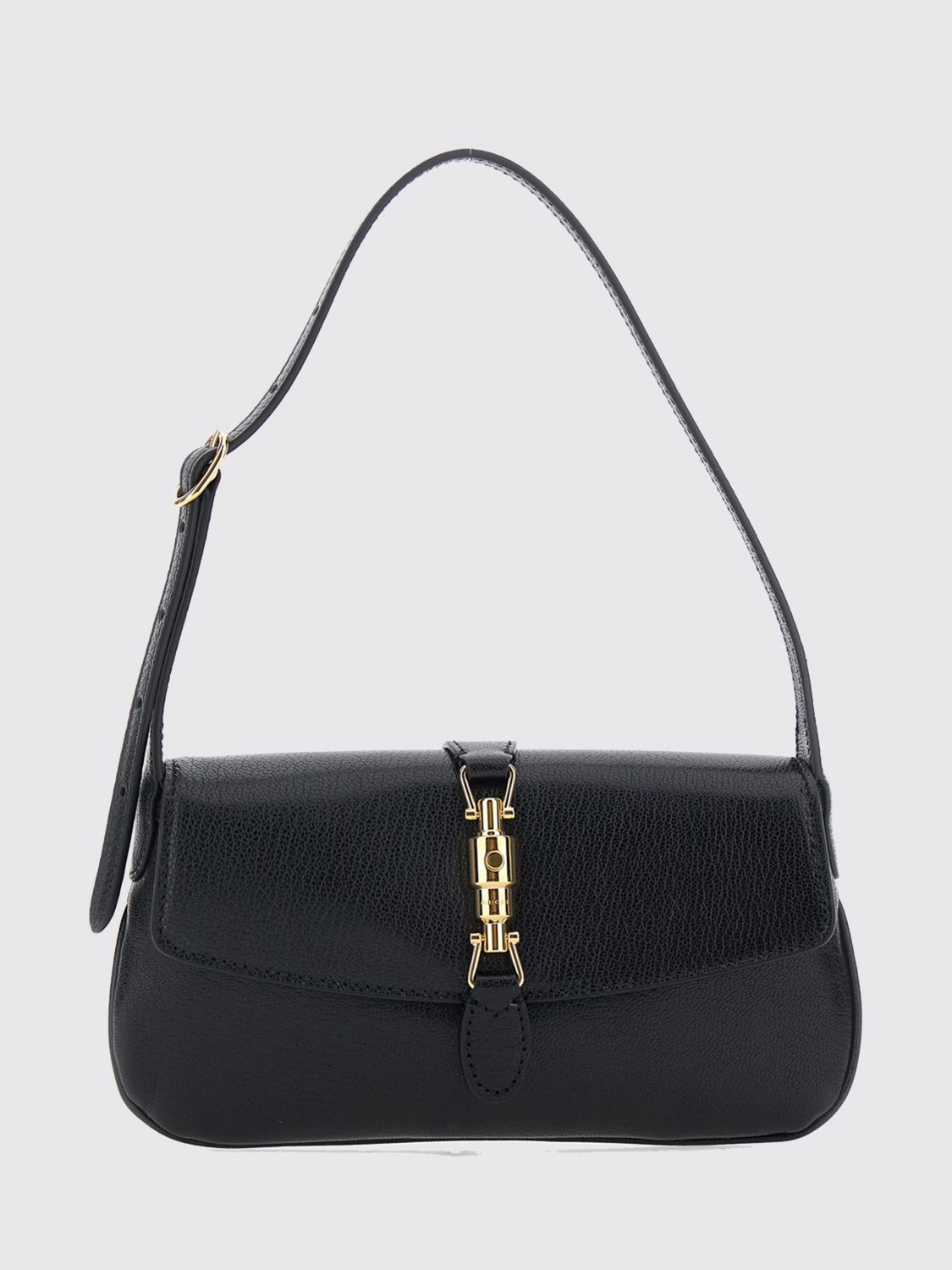 Gucci Women Gucci Jackie Mini Leather Shoulder Bag With Removable Strap GUCCI