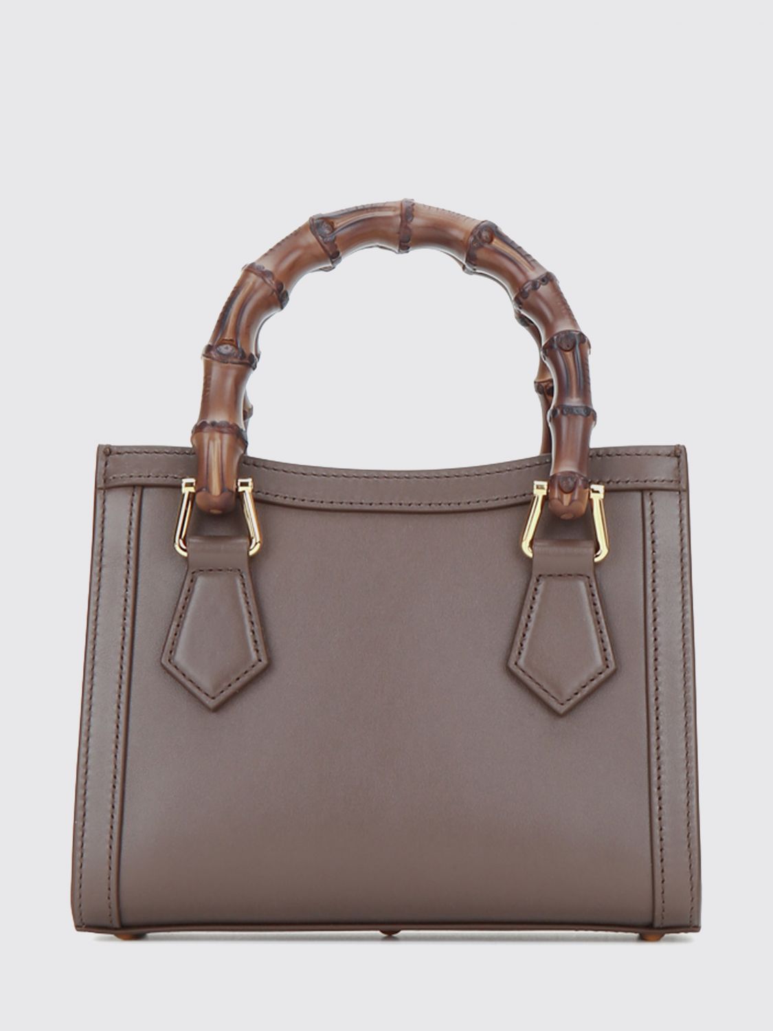 Gucci Women Gucci Diana Mini Smooth Leather Top Handle Bag With Bamboo Handles GUCCI