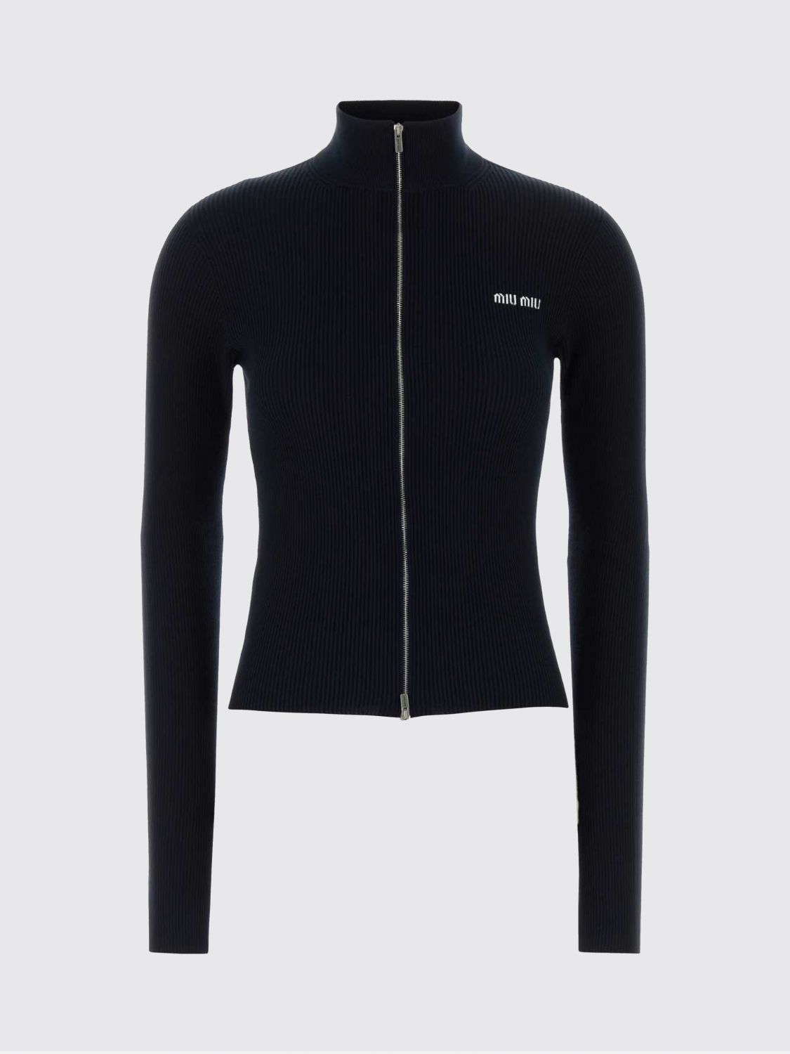 Miu Miu Sweater Woman Blue MIU MIU