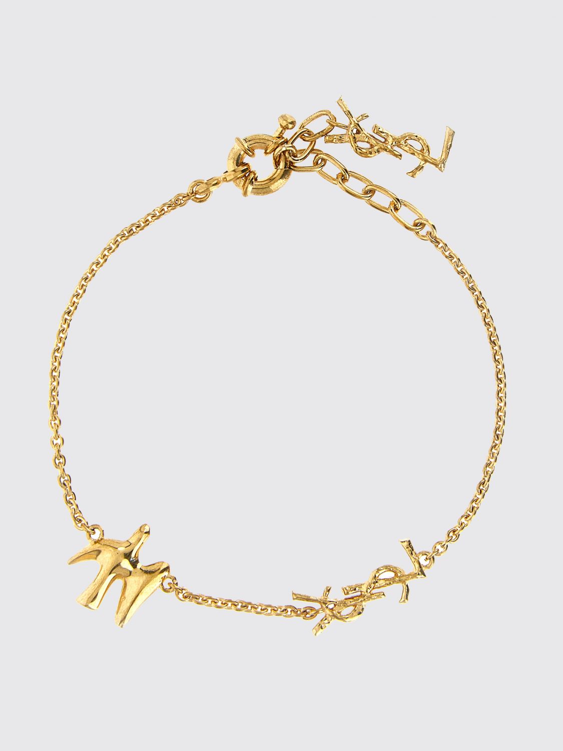 Saint Laurent Women Gold-Tone Brass Saint Laurent Bracelet SAINT LAURENT