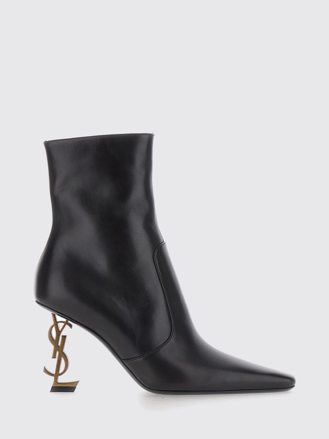 Saint Laurent Flat Ankle Boot Woman Brown SAINT LAURENT