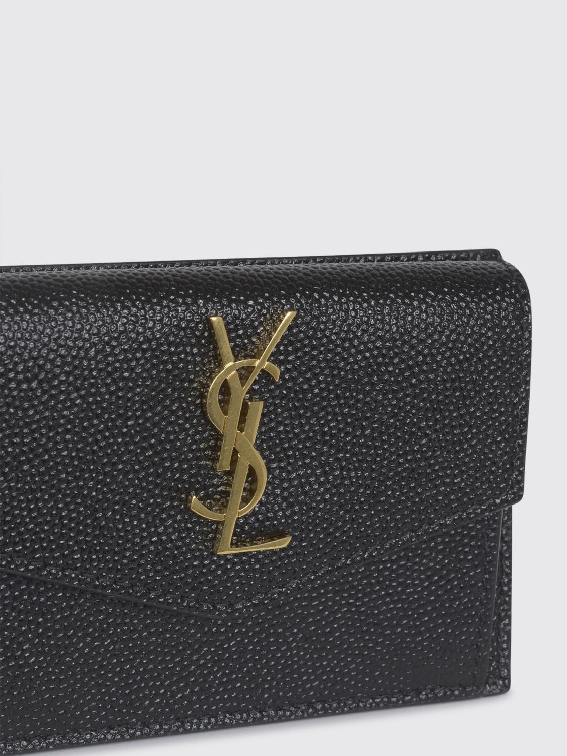 Saint Laurent Wallet Woman Black SAINT LAURENT