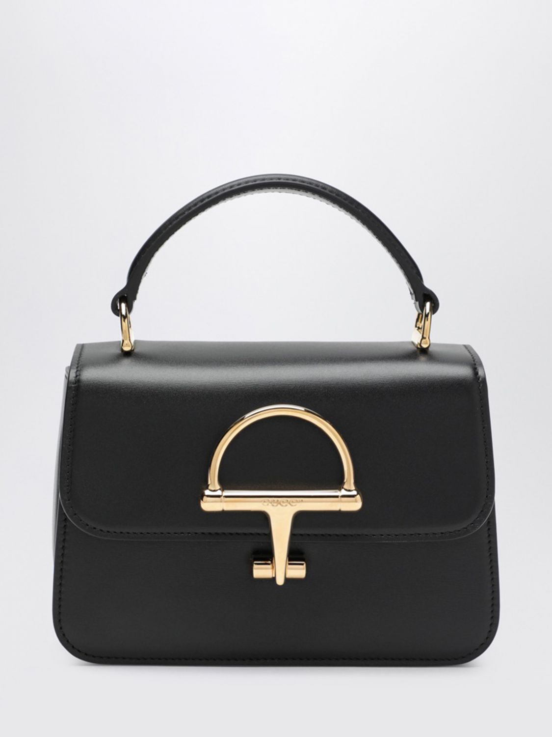 Gucci Women Gucci Siena Mini Handbag In Smooth Calfskin With Horsebit Detail GUCCI