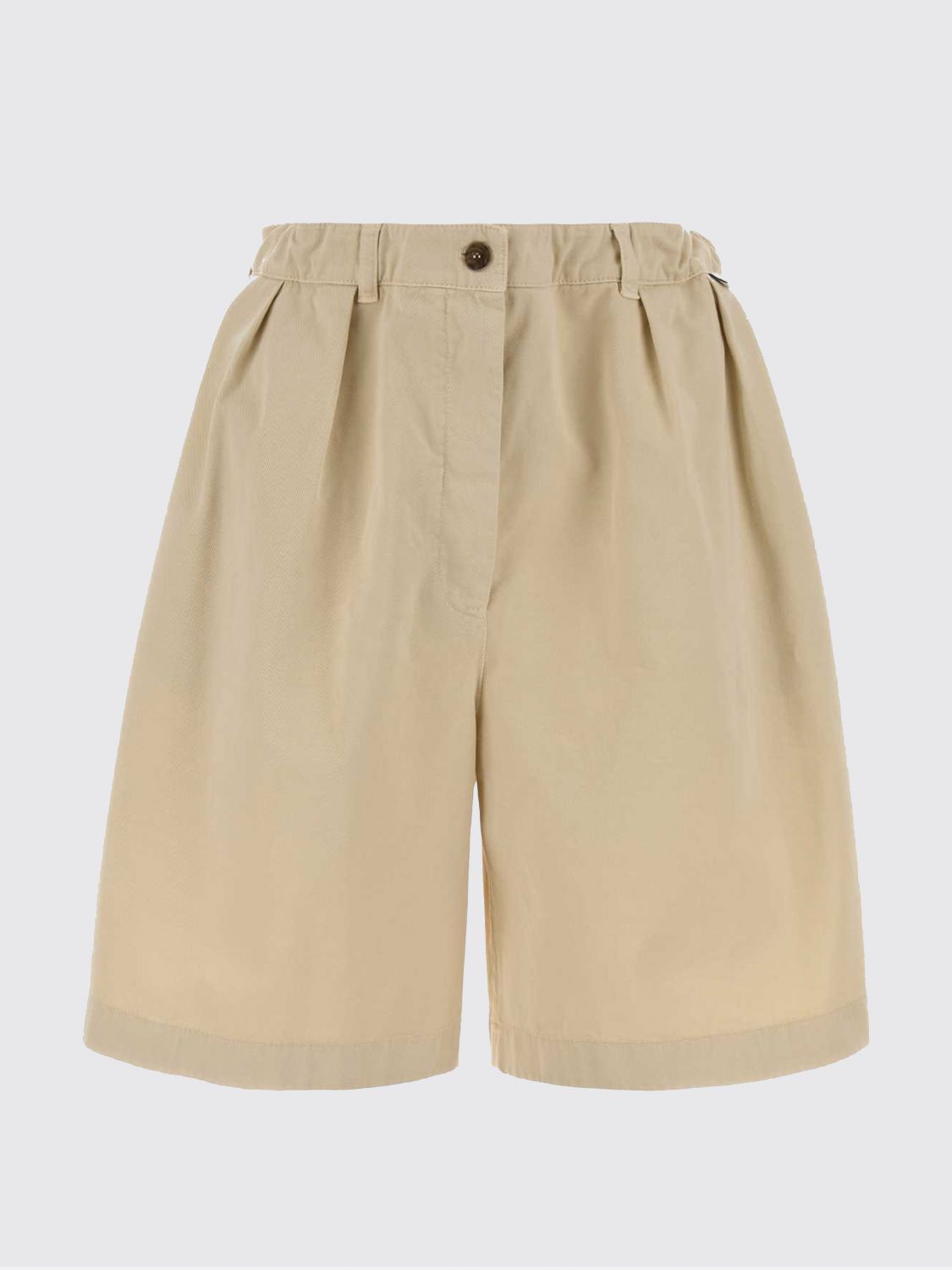 Prada Shorts Woman Sand PRADA