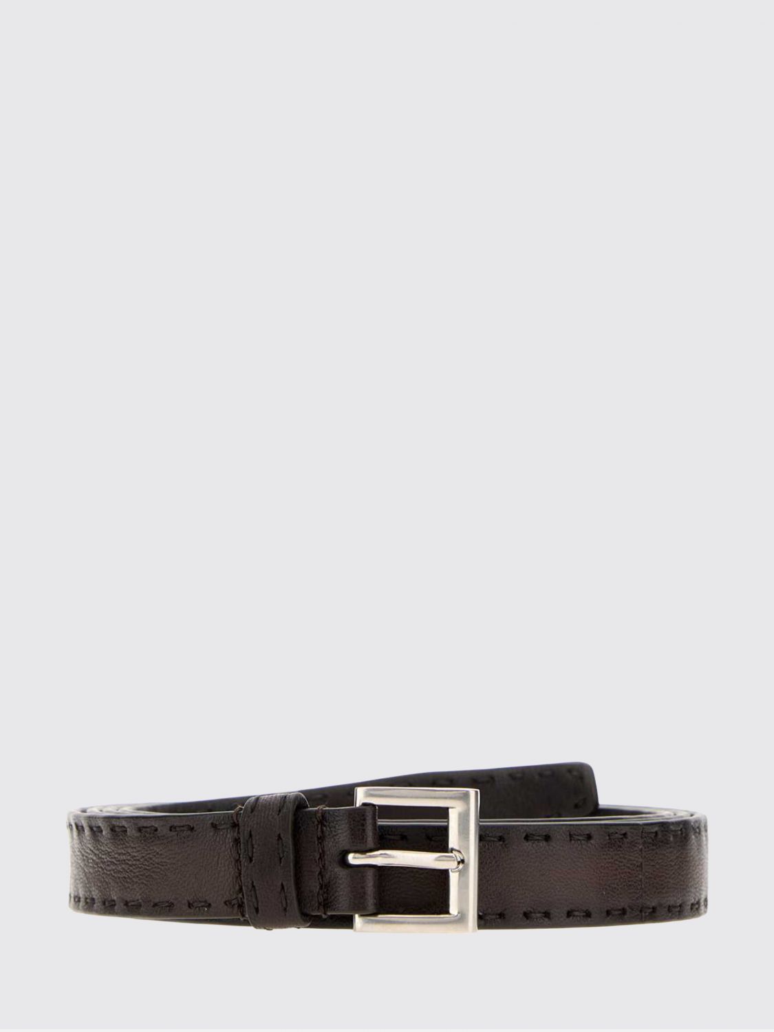 Prada Belt Woman Coffee PRADA