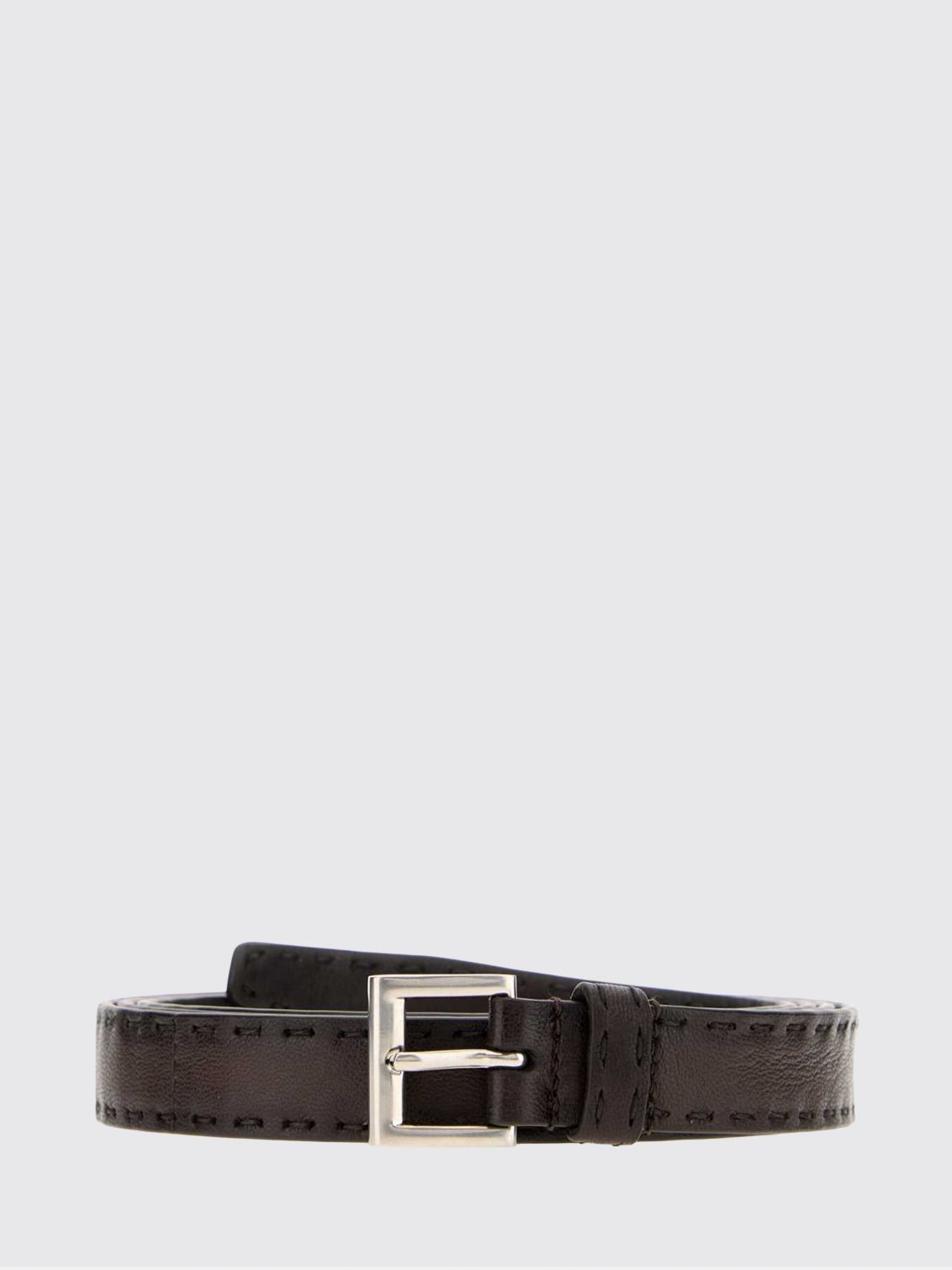 Prada Belt Men Coffee PRADA