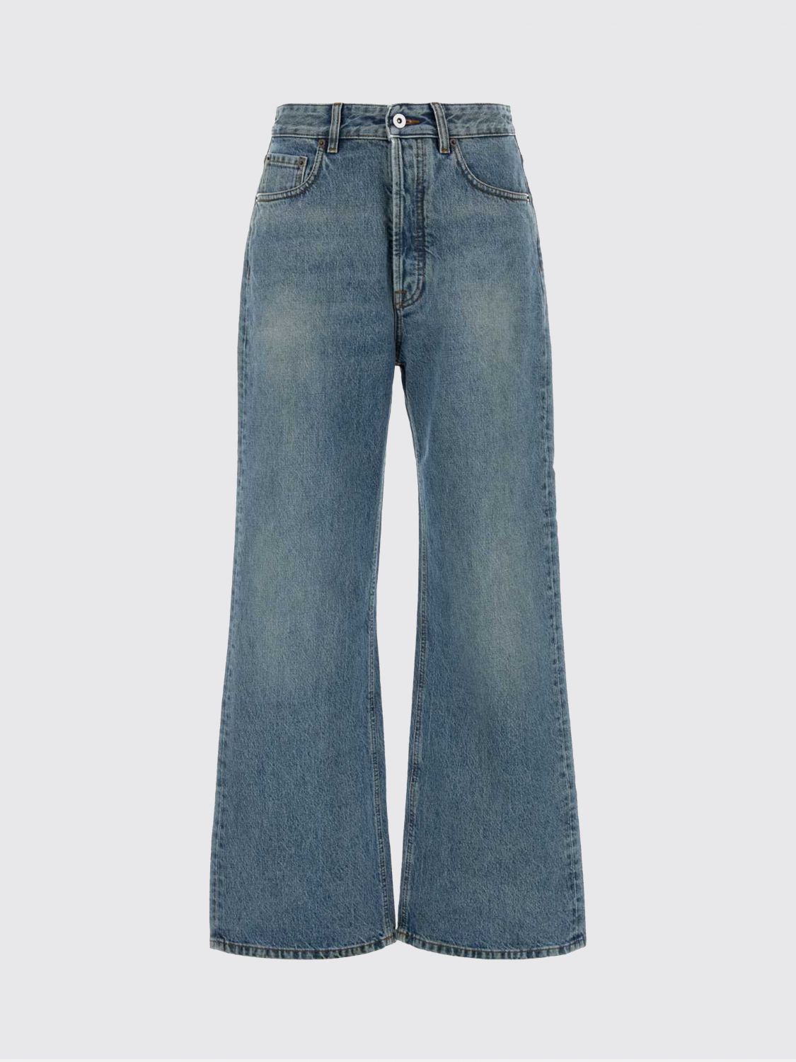 Miu Miu Jeans Woman Blue MIU MIU