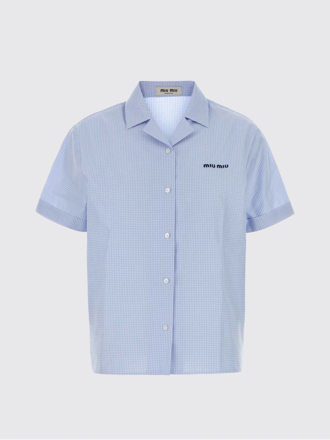 Miu Miu Shirt Woman White MIU MIU