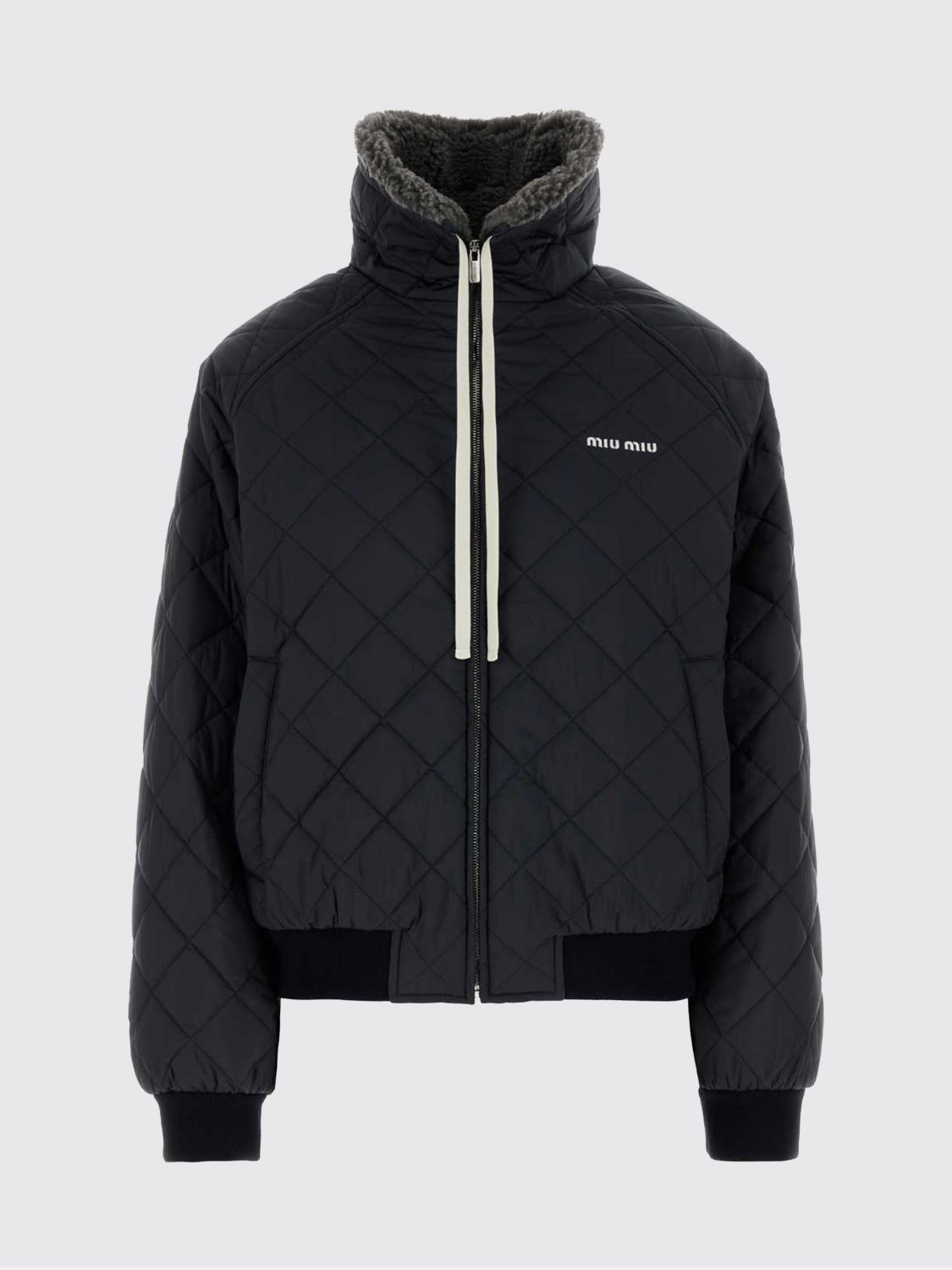 Miu Miu Jacket Woman Blue MIU MIU