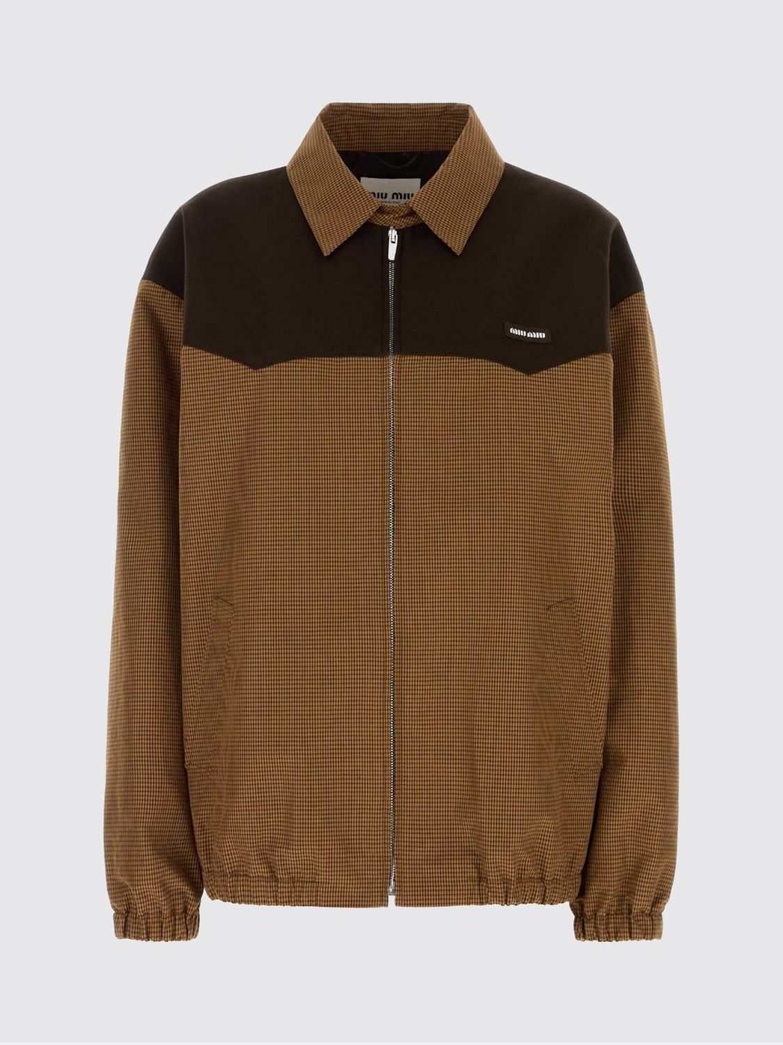Miu Miu Jacket Woman Brown MIU MIU