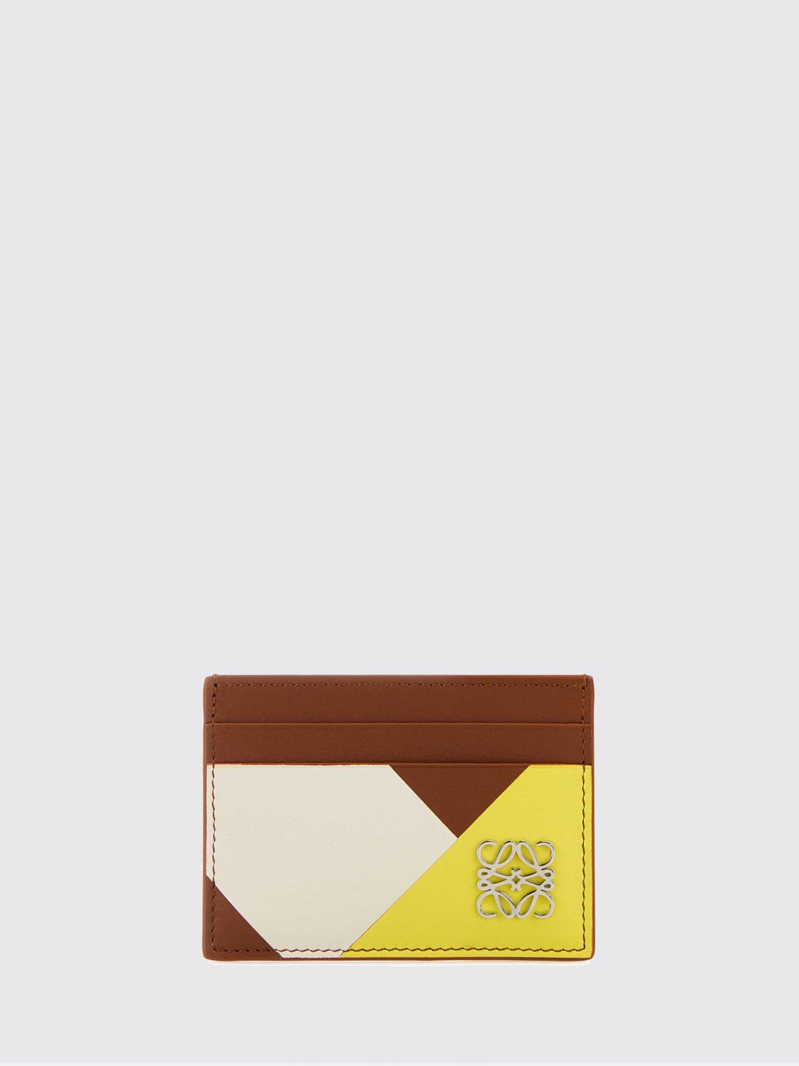 Loewe Women Loewe Anagram Smooth Calfskin Leather Card Holder With Monogram LOEWE