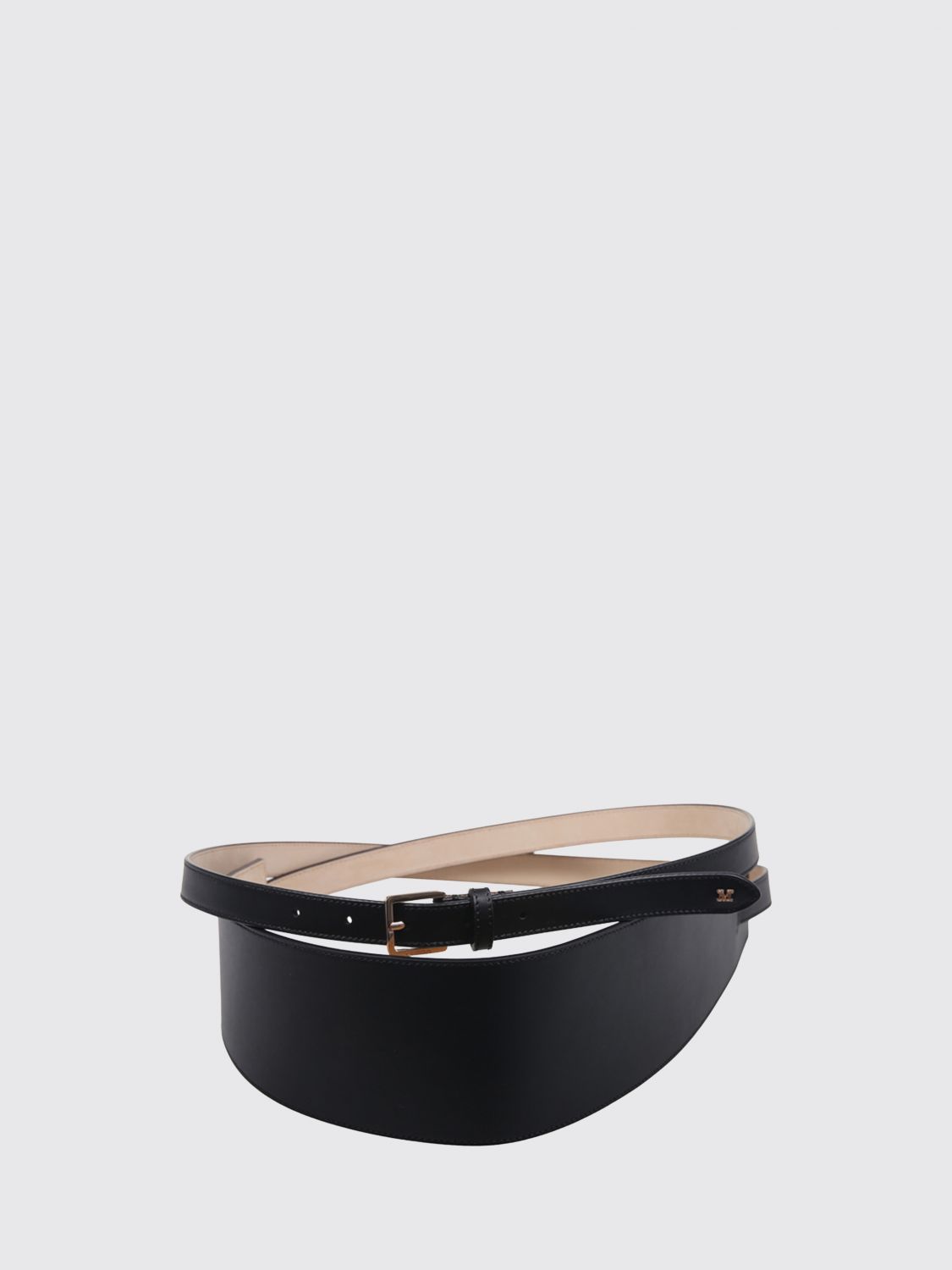 Max Mara Women Max Mara Belt In Fine Smooth Calf Leather With Metal Buckle MAX MARA