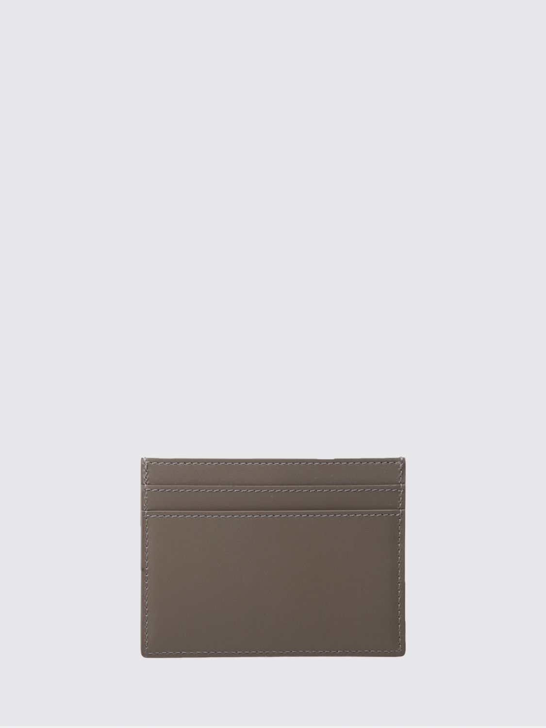 Saint Laurent Men Saint Laurent Flat Calfskin Card Holder With Laminated Logo SAINT LAURENT