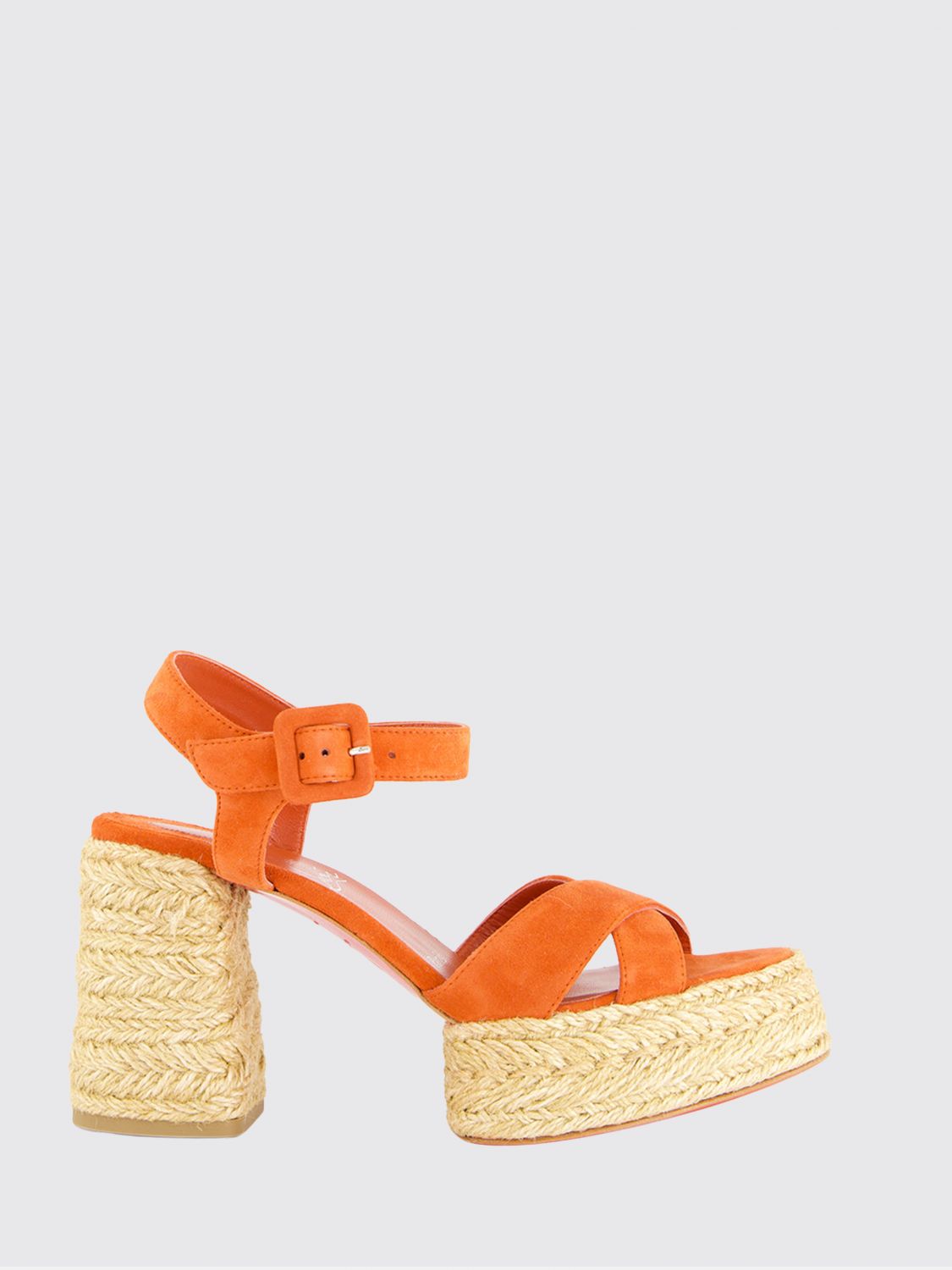 Christian Louboutin Women Calakala Suede Platform Sandals Christian Louboutin With A Jute Midsole CHRISTIAN LOUBOUTIN