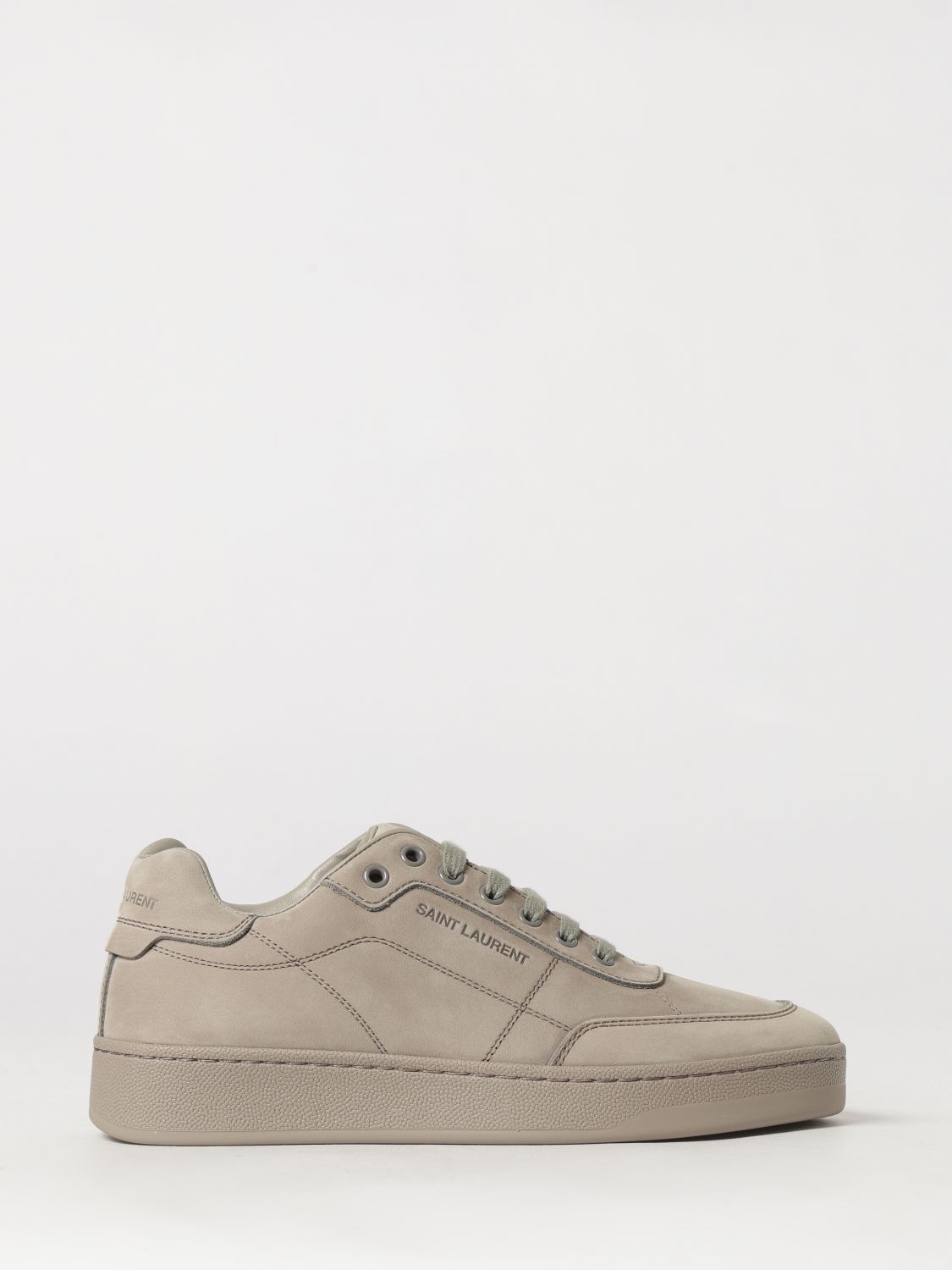 Sl/61 Low-Top Sneakers Saint Laurent In Nubuck Leather With Embossed Logo SAINT LAURENT