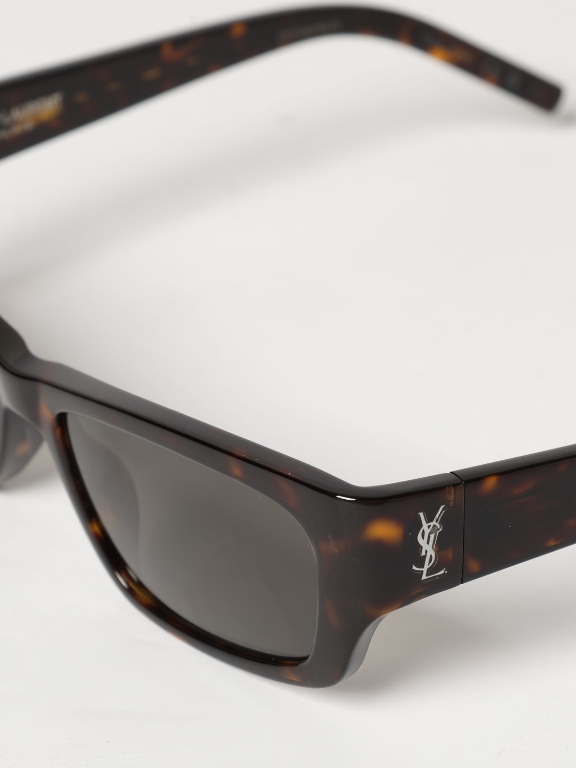 Saint Laurent Women Tortoiseshell Acetate Sunglasses Saint Laurent With Ysl Monogram SAINT LAURENT