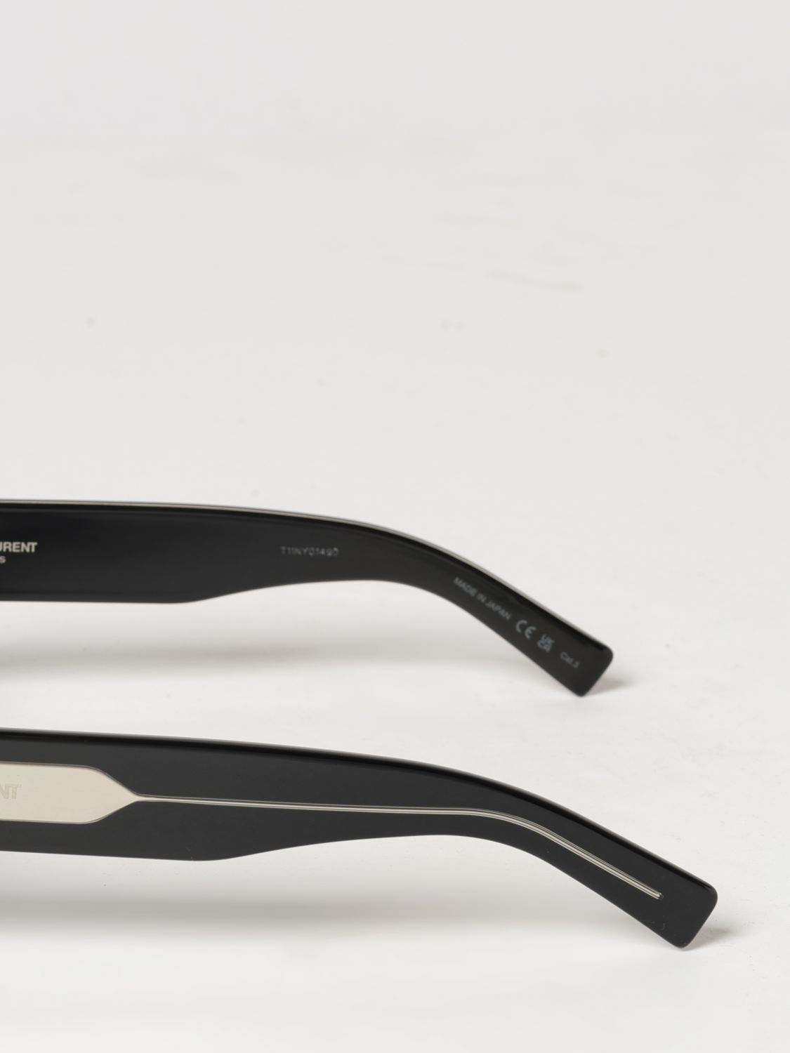 Rectangular Acetate Sunglasses Saint Laurent With Logo Lettering SAINT LAURENT