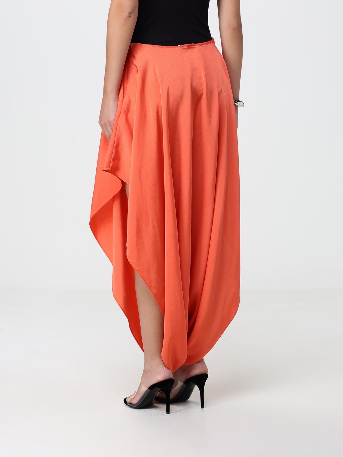 Alai�A Women Asymmetric Long Skirt Alaia In Cady With Elasticated Waist ALAIA