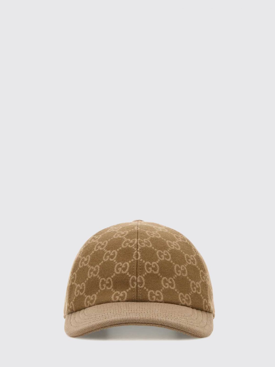 Gucci Men Gucci All-Over Gg Monogram Wool Felt Baseball Cap GUCCI