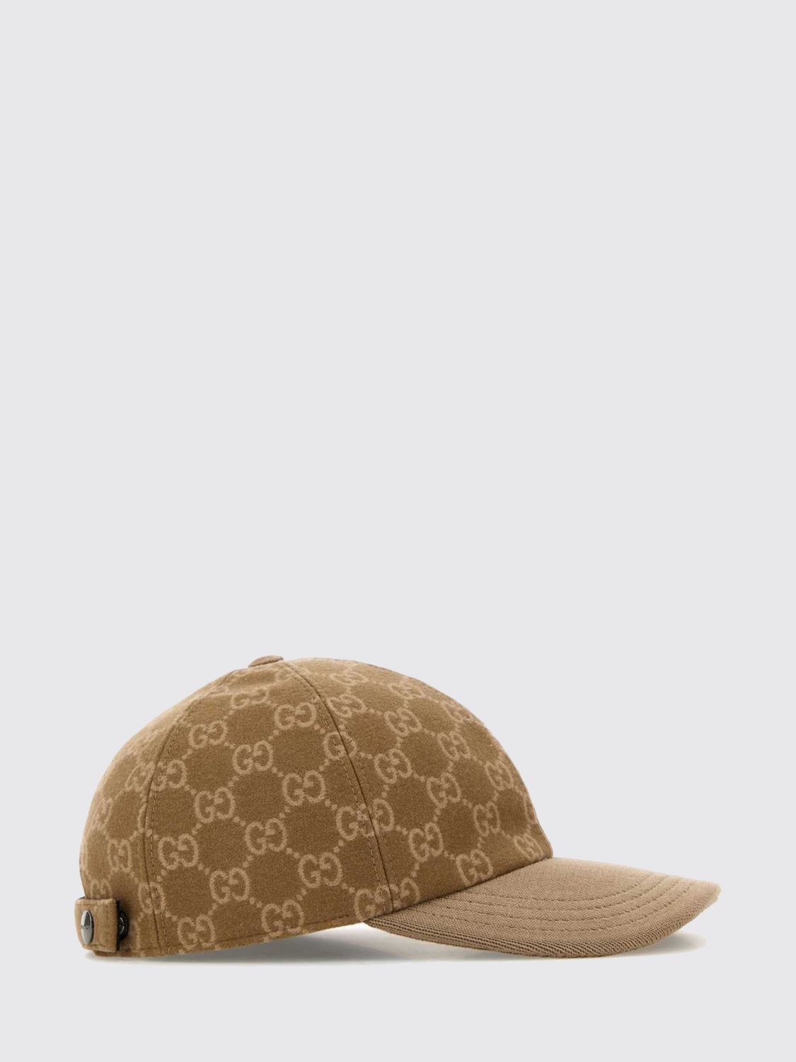 Gucci Men Gucci All-Over Gg Monogram Wool Felt Baseball Cap GUCCI
