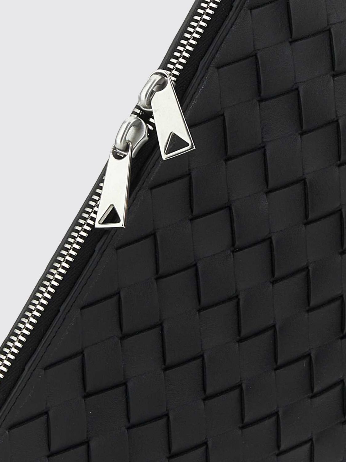 Bottega Veneta Men Bottega Veneta Intrecciato Calfskin Leather Document Holder Pouch BOTTEGA VENETA