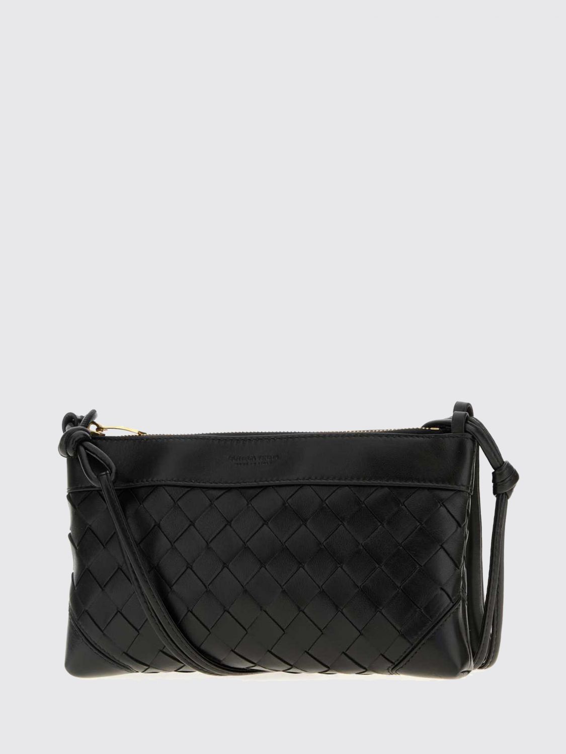 Bottega Veneta Women Intrecciato Calfskin Leather Crossbody Bag Bottega Veneta BOTTEGA VENETA