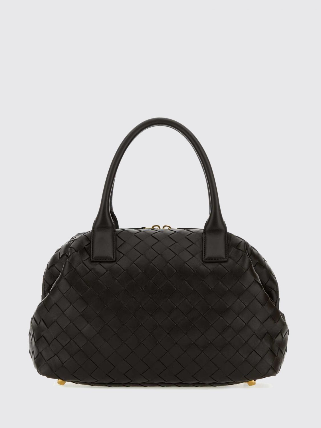 Bottega Veneta Women Intrecciato Nappa Leather Mini Handbag Bottega Veneta With Shoulder Strap BOTTEGA VENETA