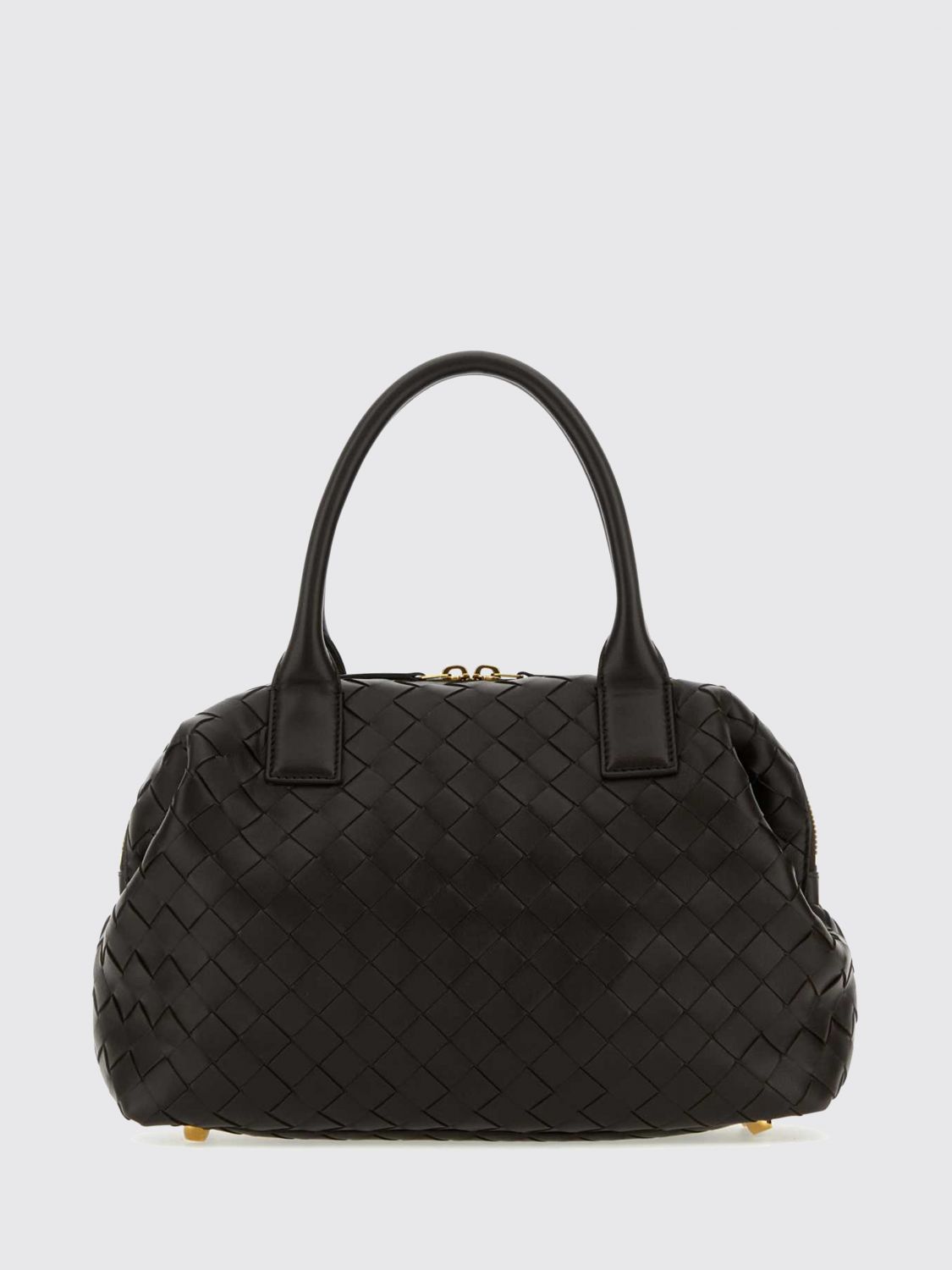 Bottega Veneta Women Intrecciato Nappa Leather Mini Handbag Bottega Veneta With Shoulder Strap BOTTEGA VENETA