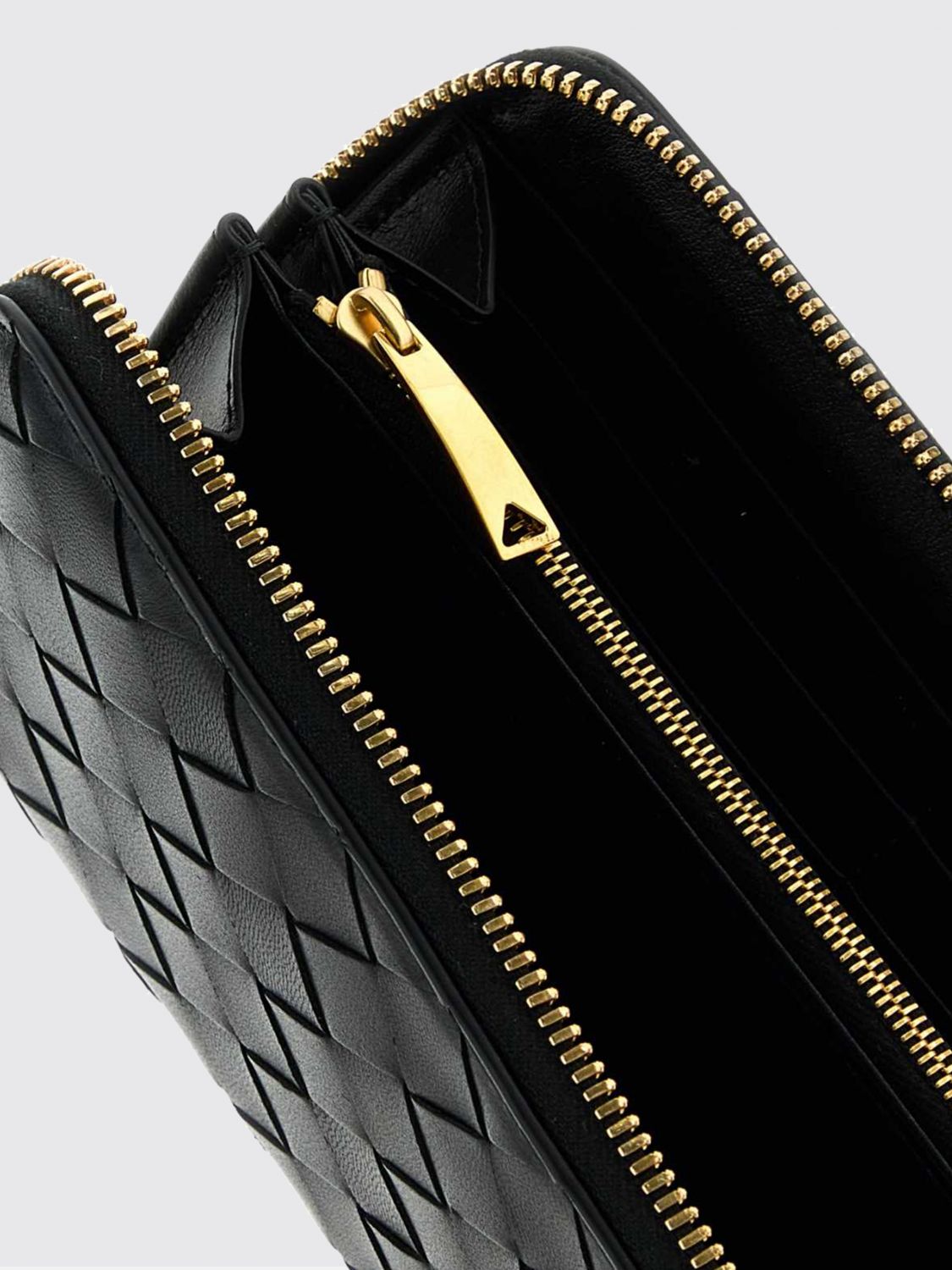 Bottega Veneta Women Bottega Veneta Intrecciato Leather Continental Zip-Around Wallet BOTTEGA VENETA
