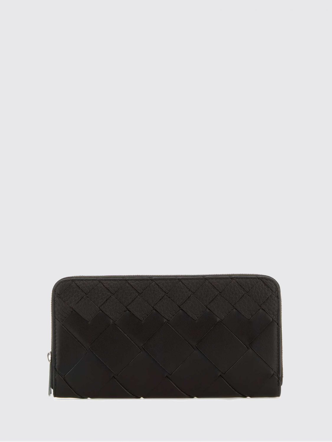 Bottega Veneta Men Bottega Veneta Intrecciato Leather Continental Zip-Around Wallet BOTTEGA VENETA