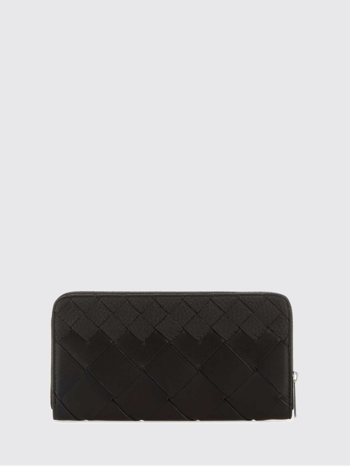 Bottega Veneta Men Bottega Veneta Intrecciato Leather Continental Zip-Around Wallet BOTTEGA VENETA