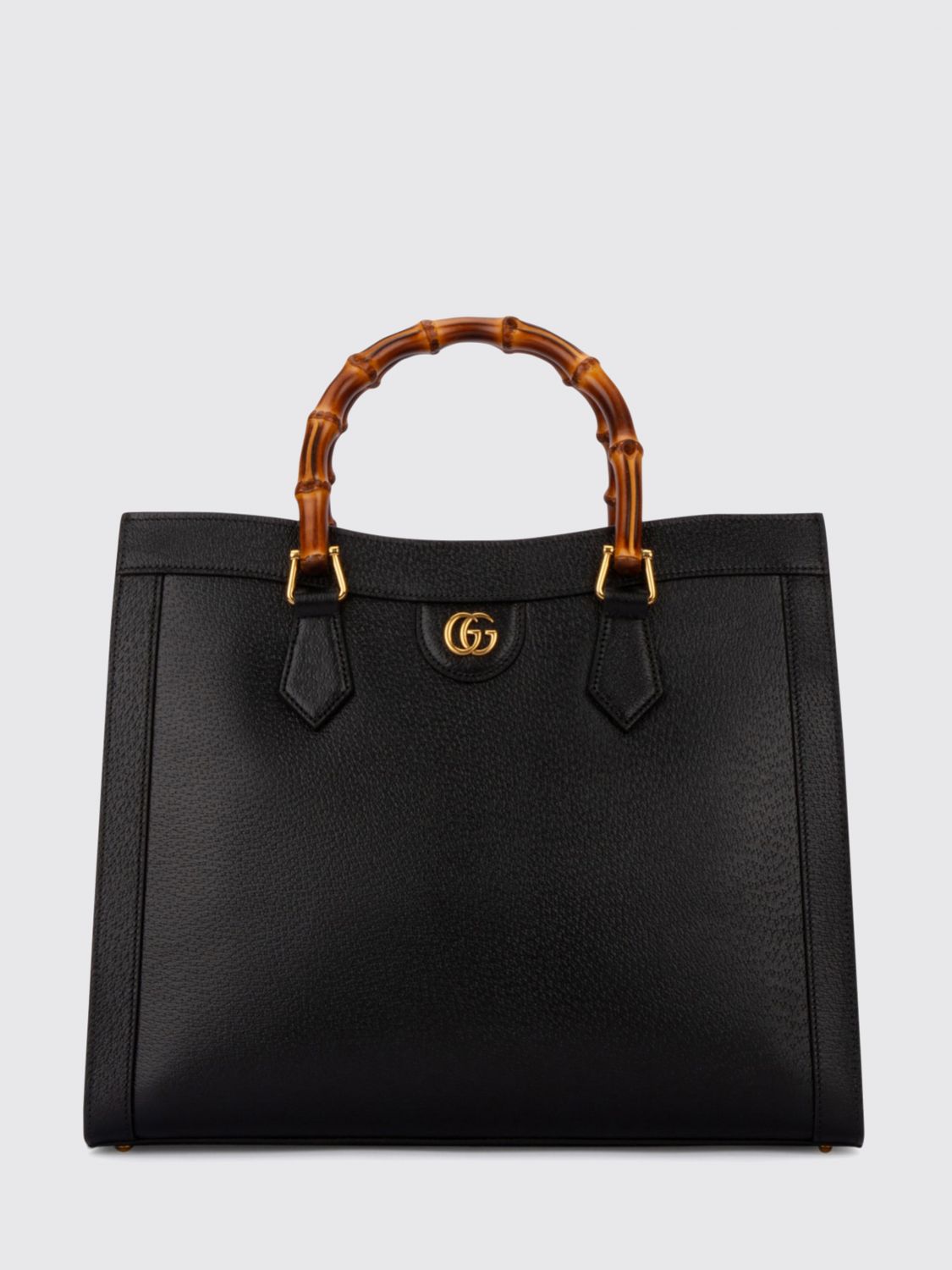 Gucci Women Gucci Diana Grained Leather Tote Bag With Bamboo Handles GUCCI