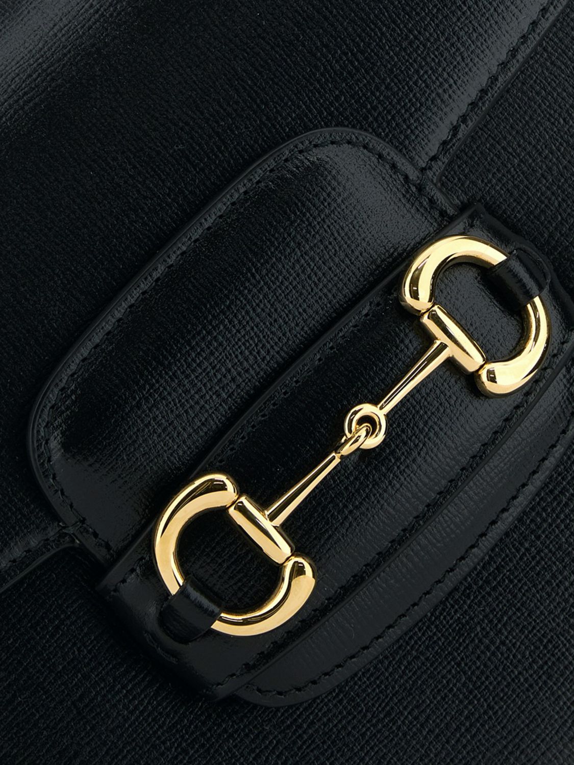 Gucci Women Gucci Horsebit 1955 Leather Crossbody Bag With Logo Detail GUCCI