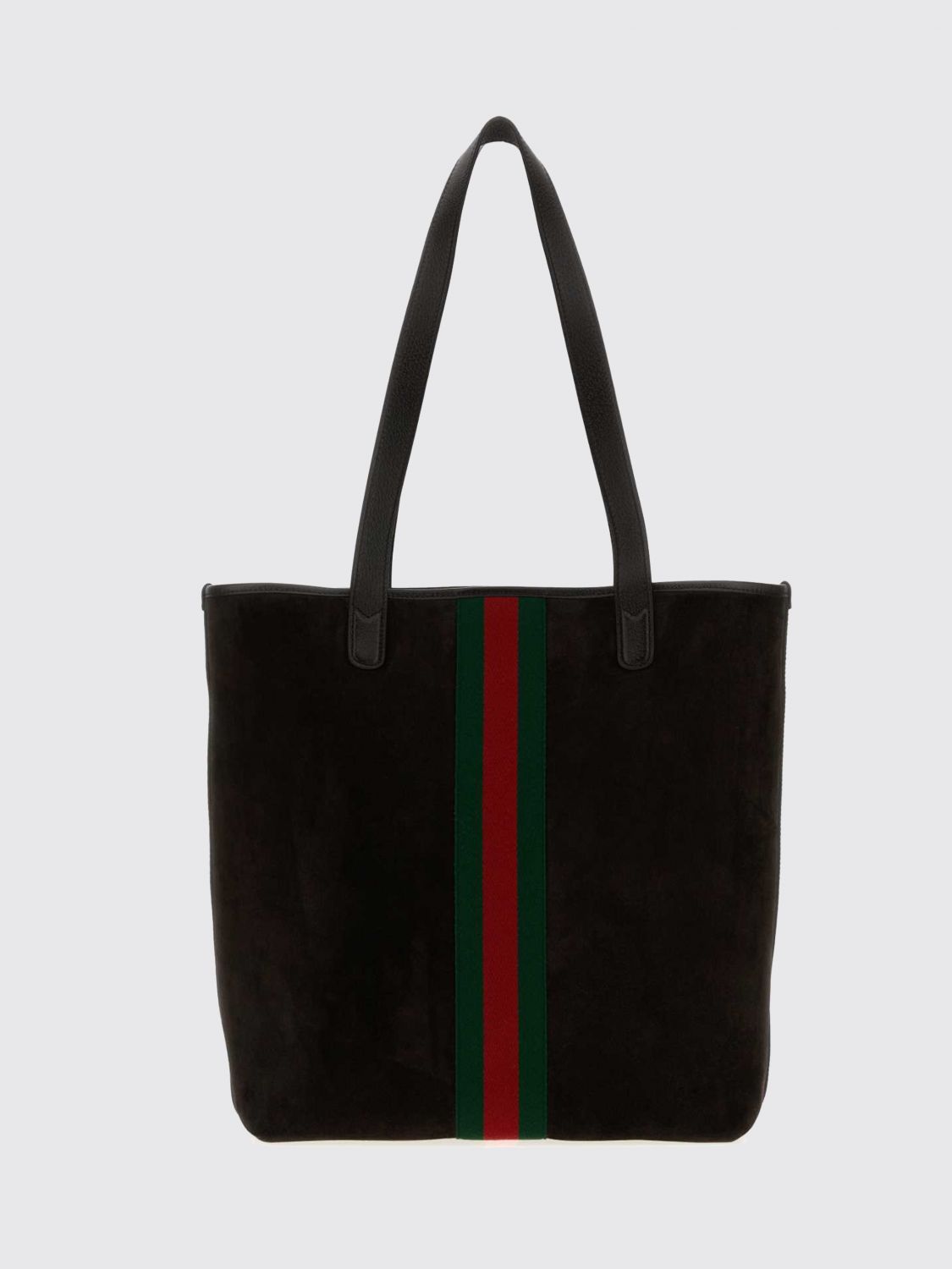Gucci Men Ophidia Suede Tote Bag Gucci With Gg Monogram And Web Stripe GUCCI