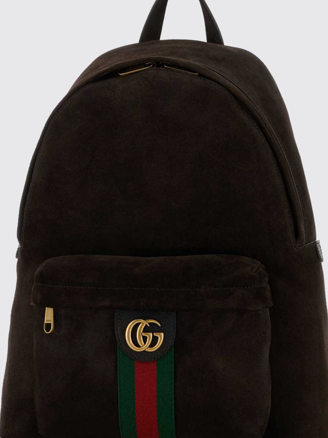 Gucci Women Gucci Ophidia Suede Backpack With Gg Monogram GUCCI