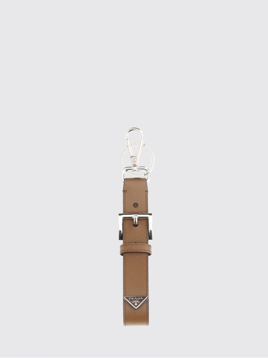 Prada Keyring Men Leather PRADA