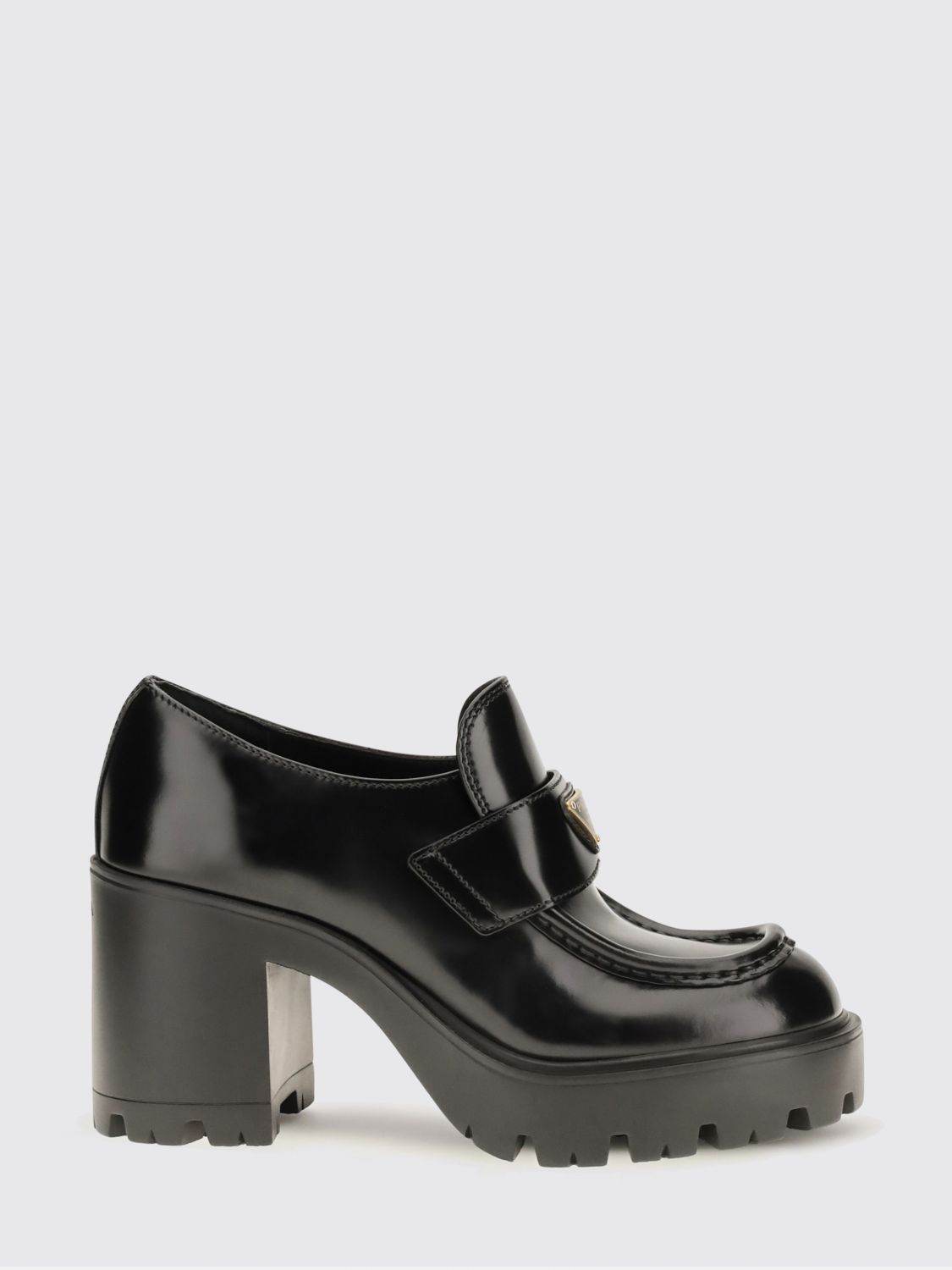 Prada Loafer Woman Black PRADA